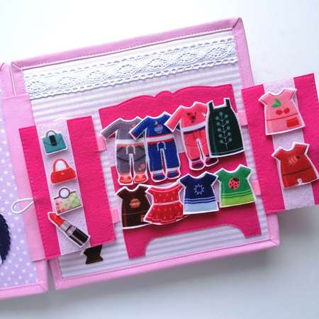 Игрушка Brusnichka-books книжка Домик