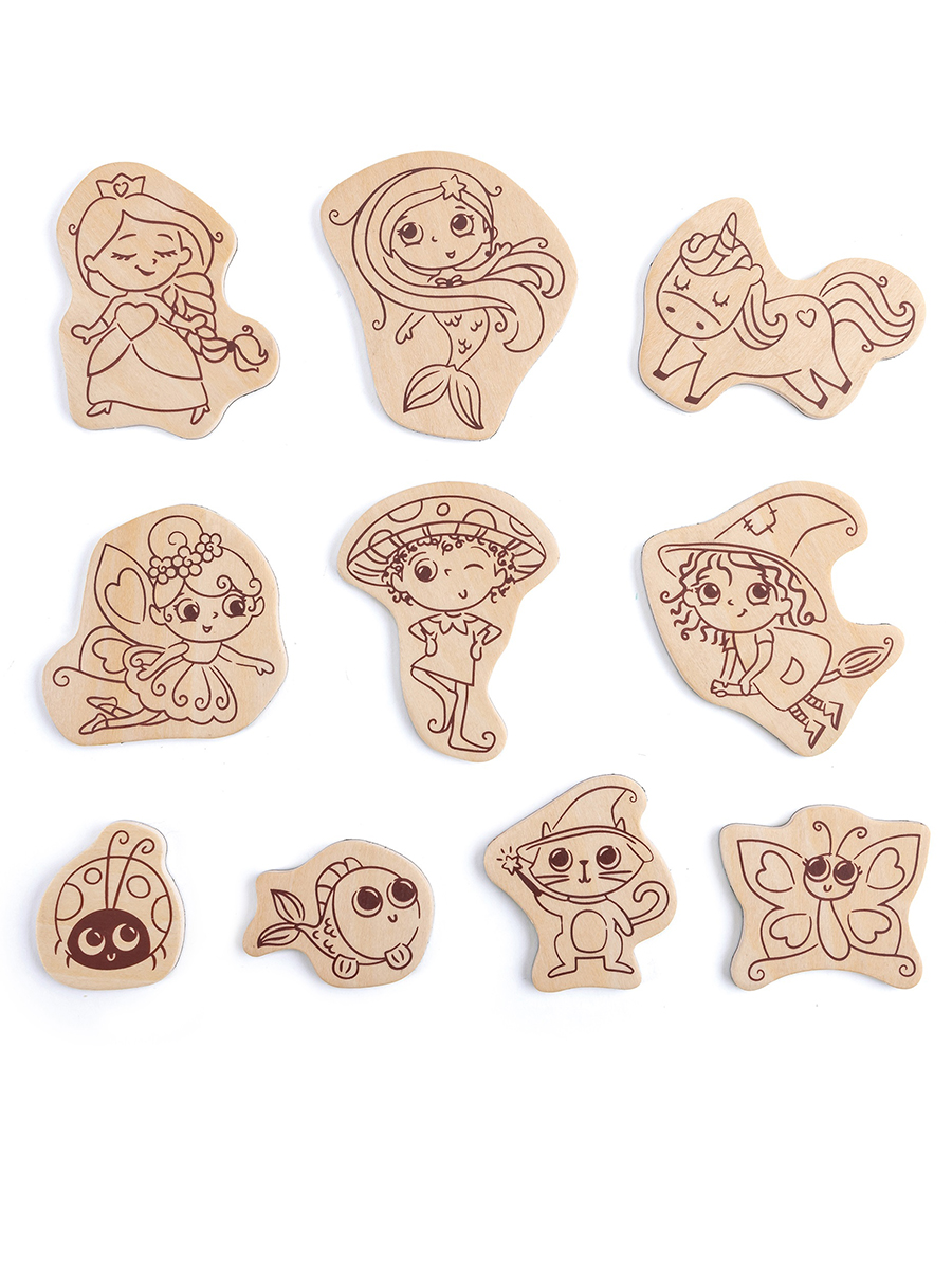 Набор для рисования Hape Магнитные персонажи - фото 4