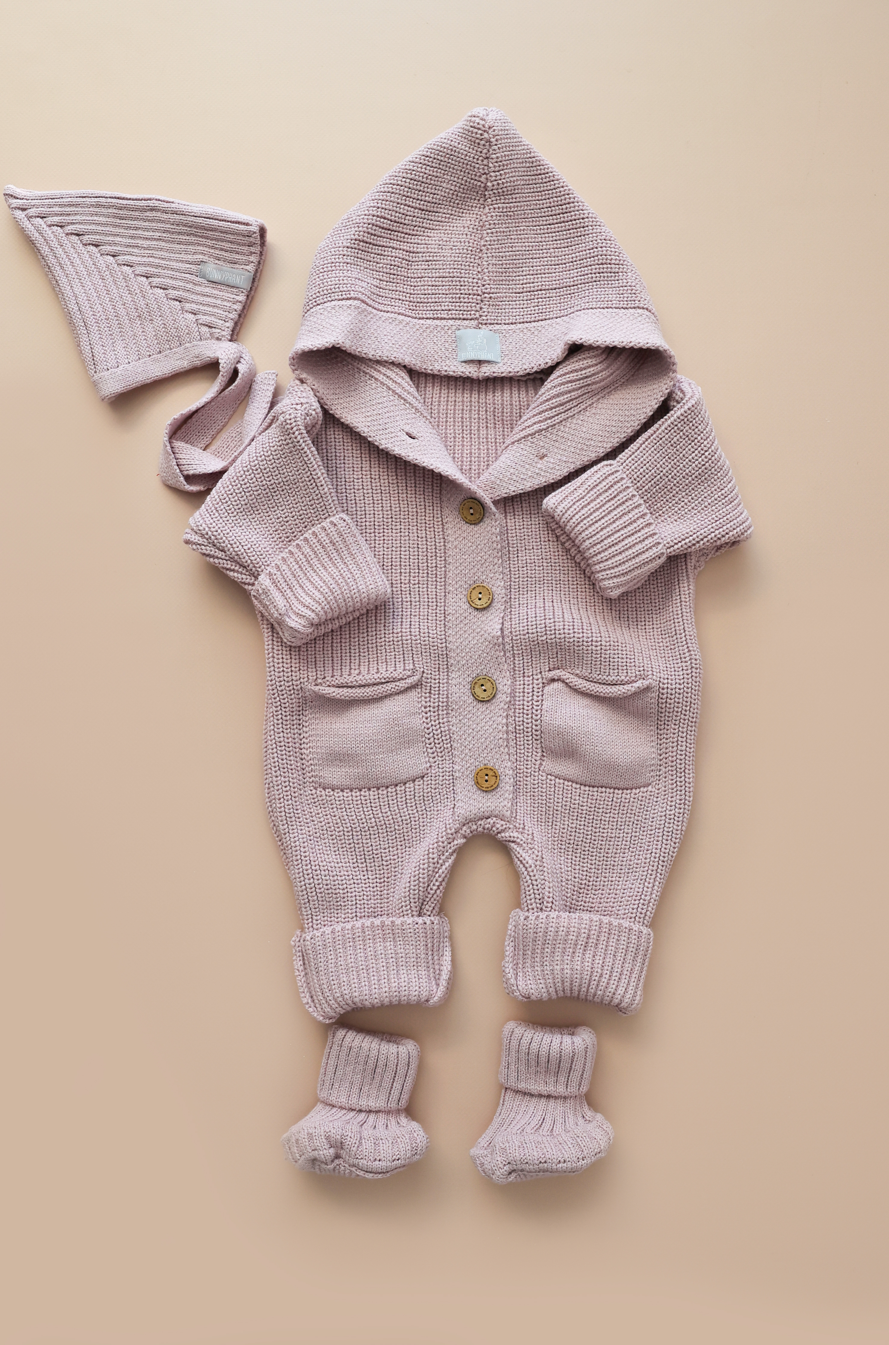 Комплект на выписку Bunnyphant 0367/сиреневый - фото 2