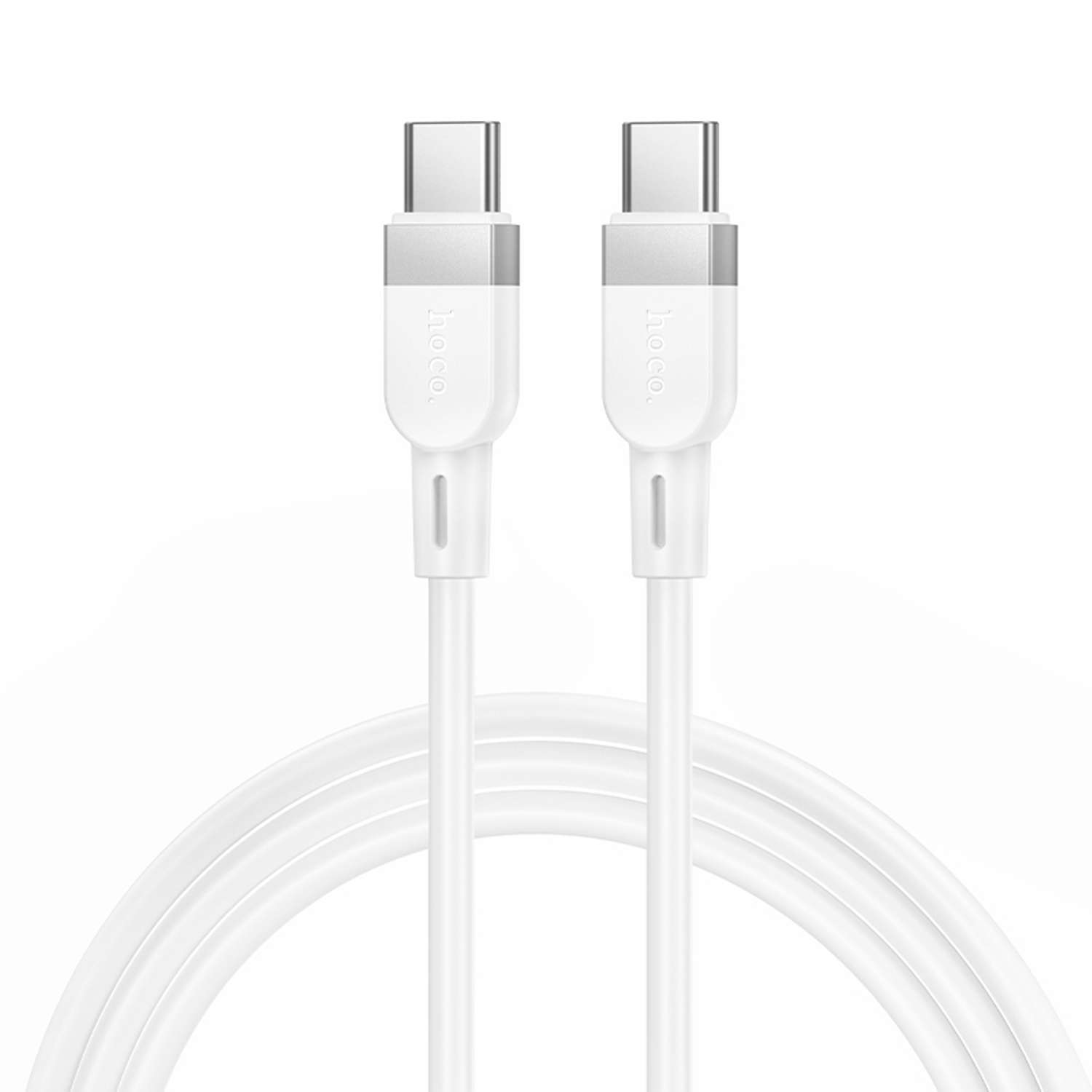 Кабель USB-C hoco X109 Energy Type-C 3А 60W 1м силикон - фото 5