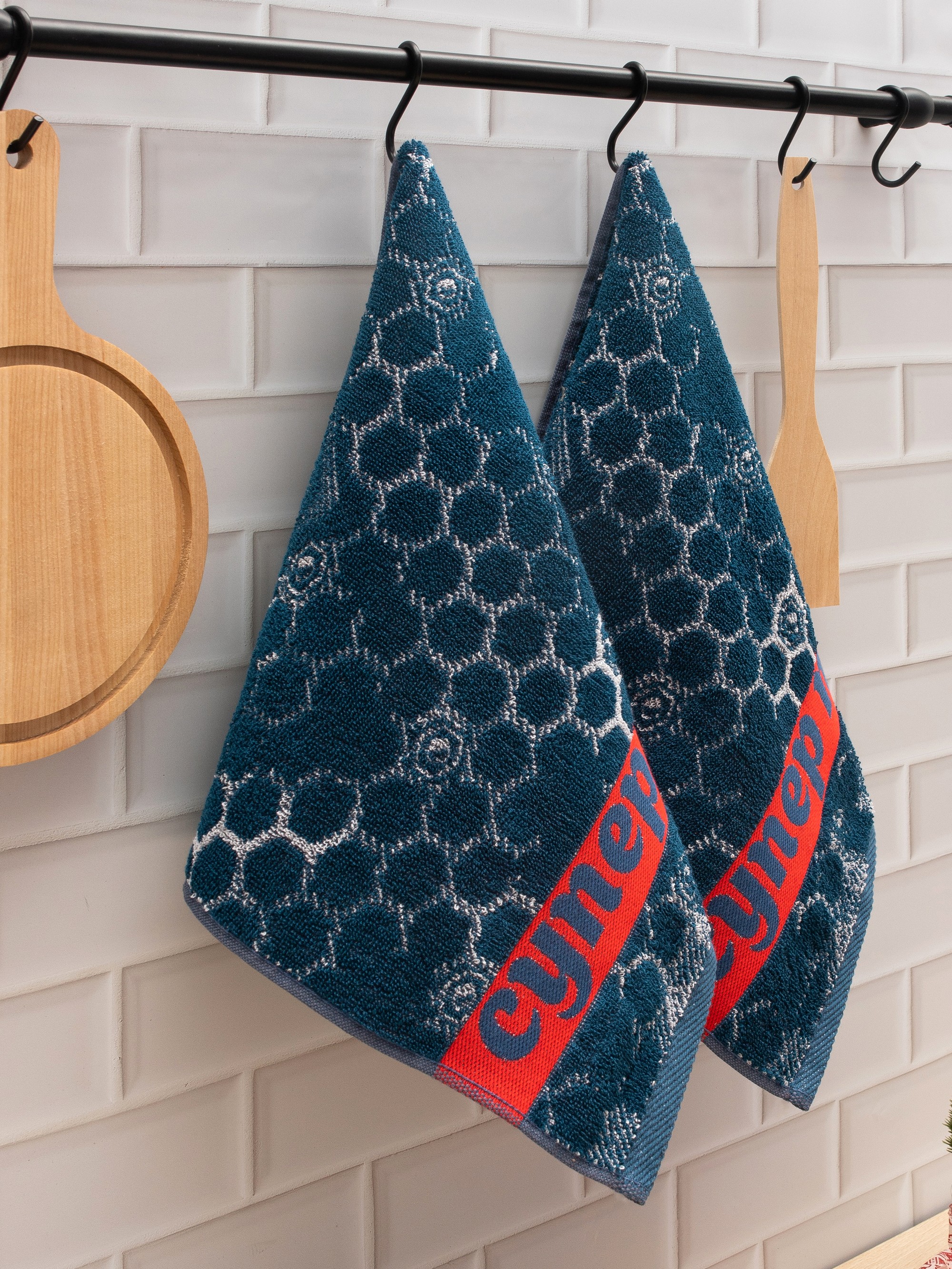 Полотенце Wellness Супер папа Набор_2 30 x 60 см 2 шт. - фото 2