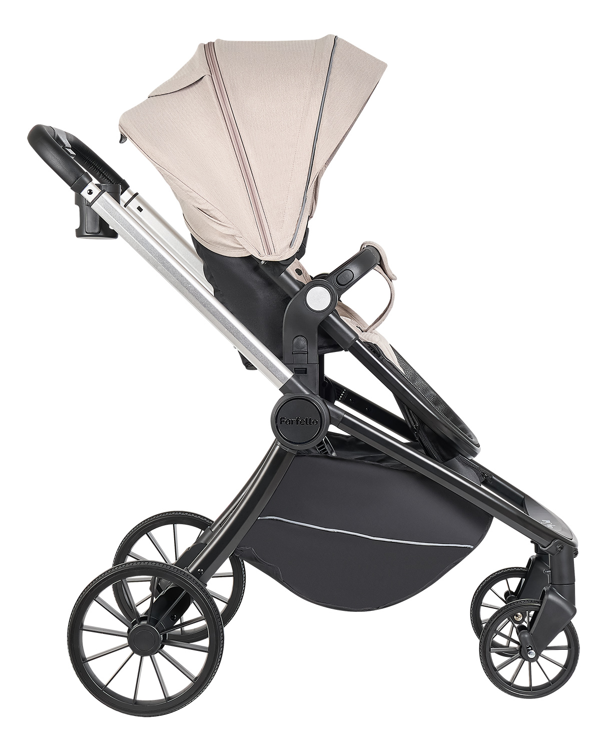 Коляска 3в1 Farfello Baby shell бежевый - фото 18