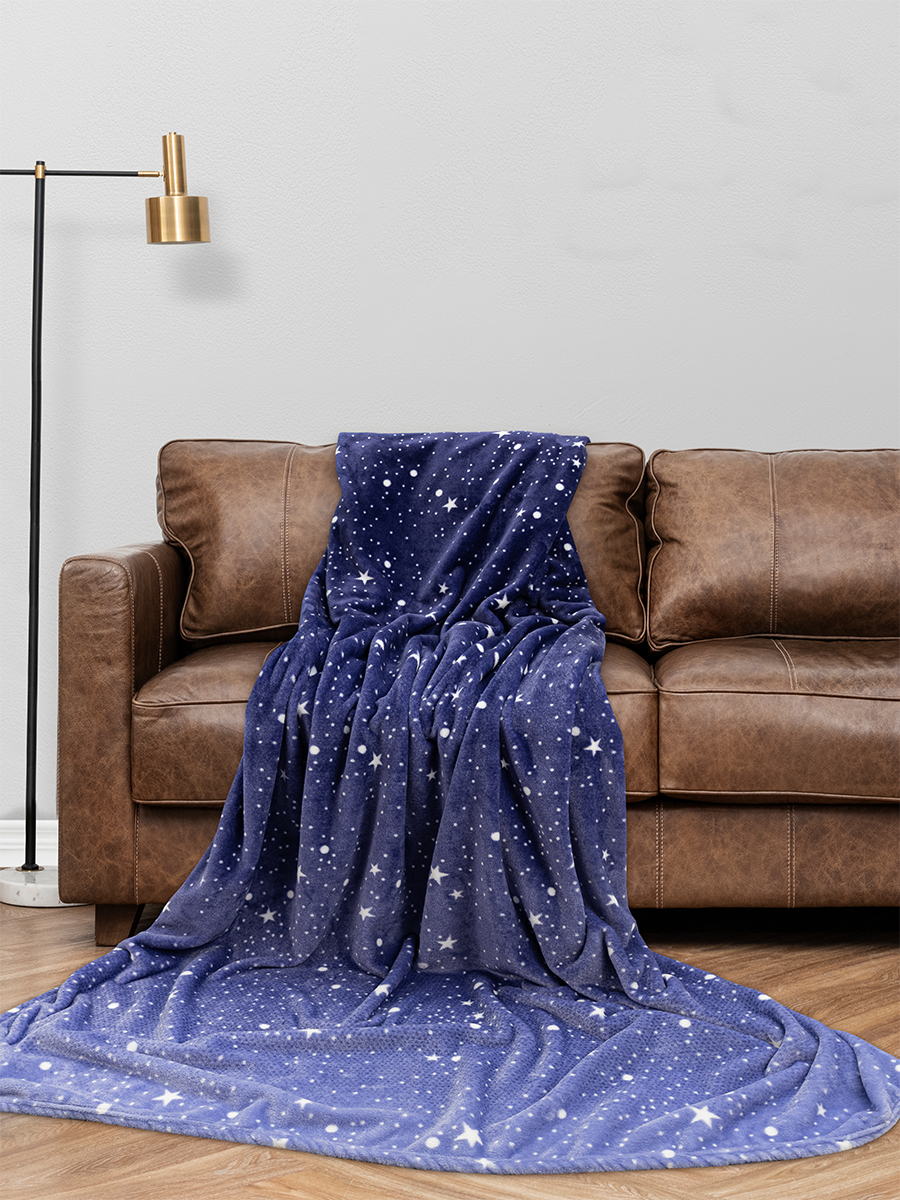 Покрывало BRAVO Звездочка 150 x 200 см велсофт - фото 8