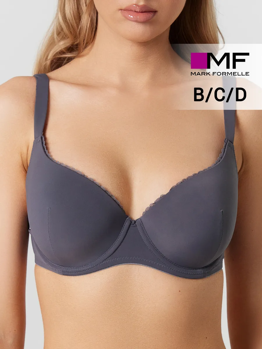 Бюстгальтер Mark Formelle (Марк Формэль) 512469/графит - фото 2