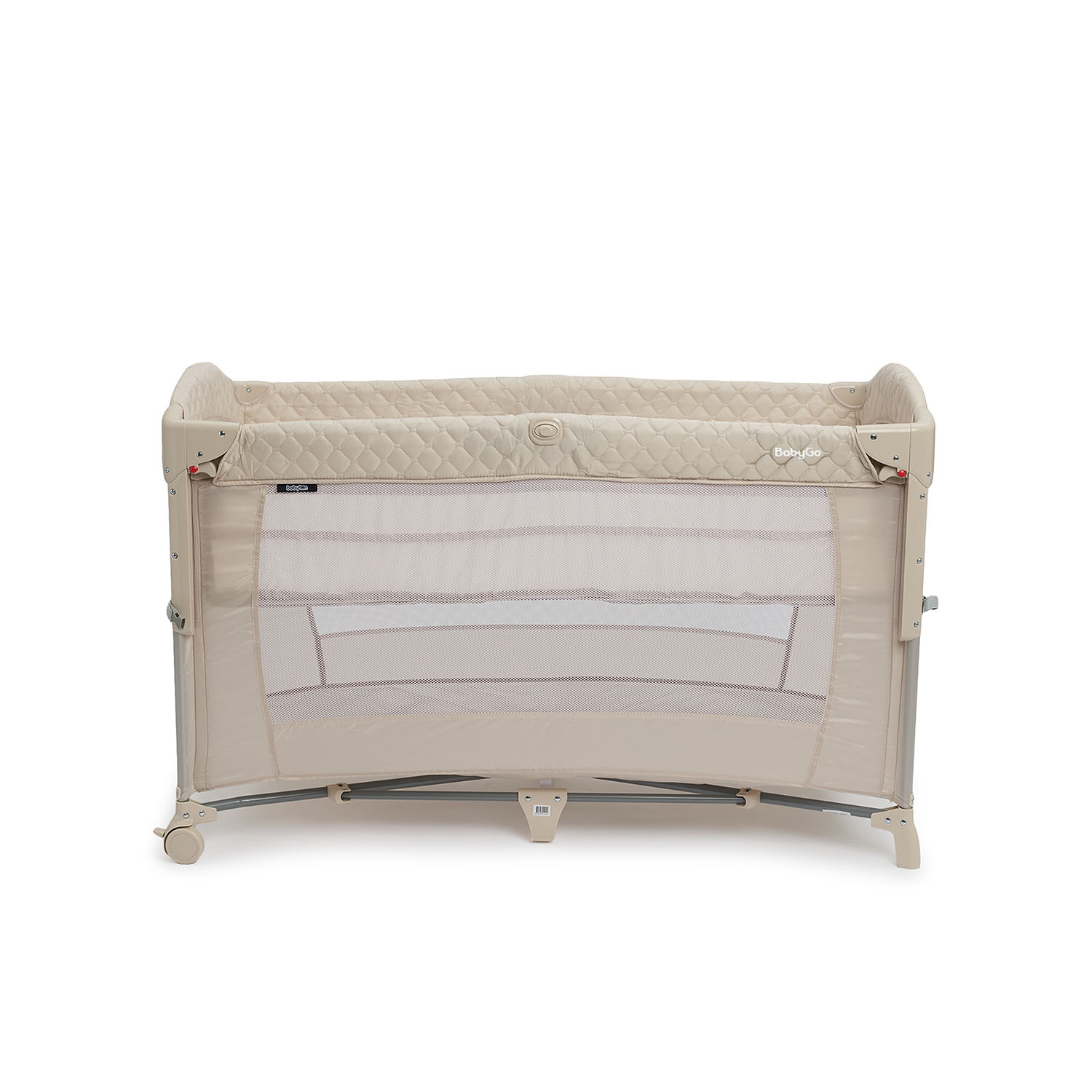 Манеж кровать BabyGo Sleepy New бежевый UP650S - фото 5