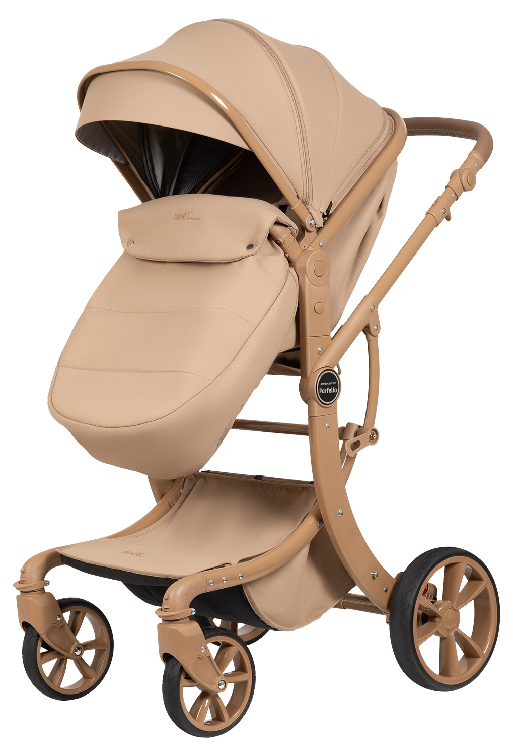 Коляска трансформер Aimile Авантюрист / Adventurer бежевый - фото 10