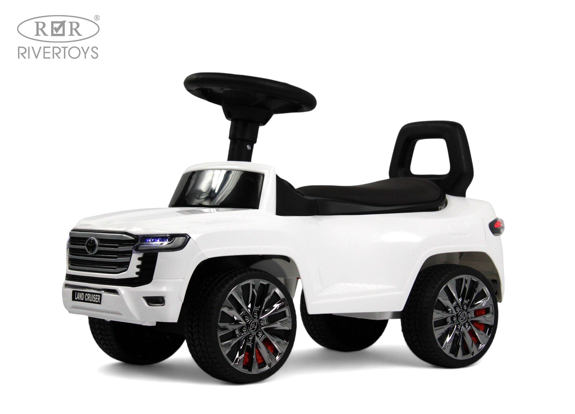 Каталка RIVERTOYS Z002ZZ-D-WHITE белый - фото 2