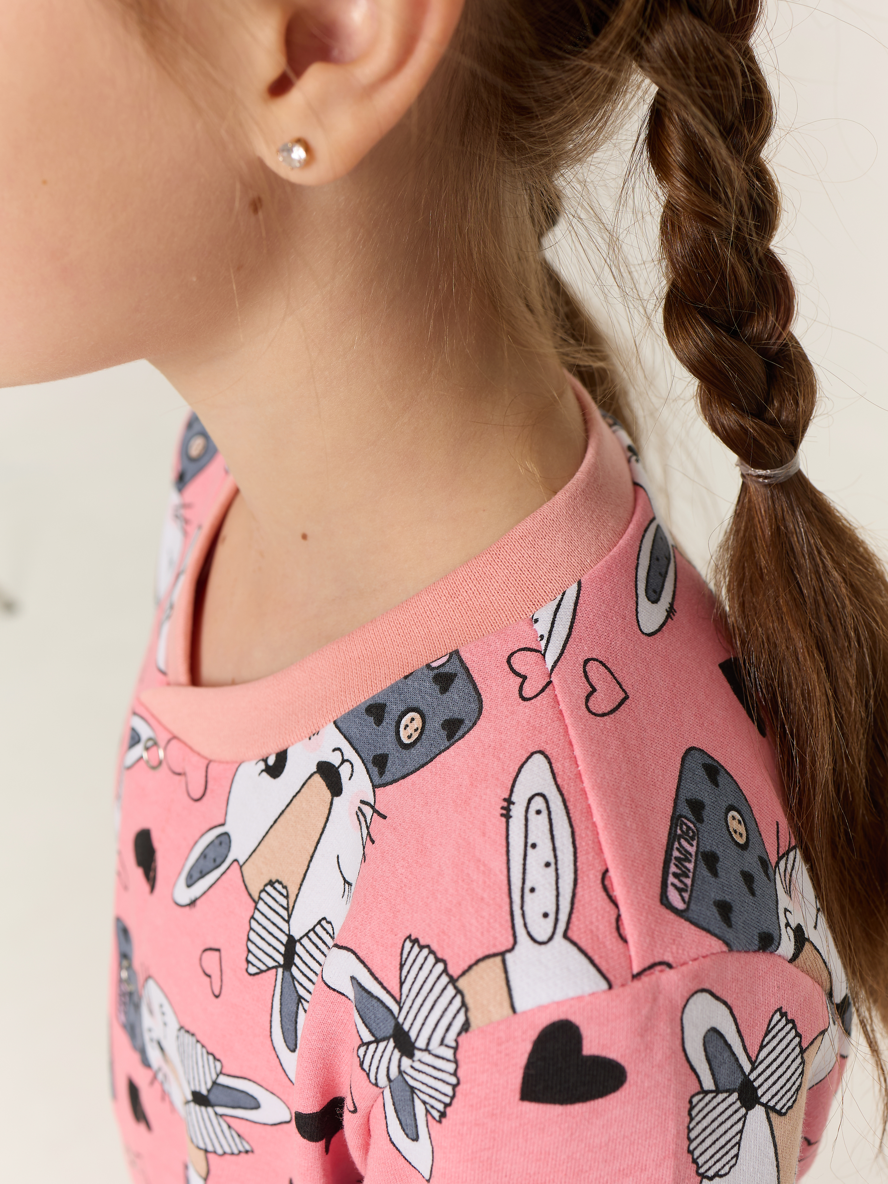 Пижама Весёлый человечек Д00201/Зайки - фото 7