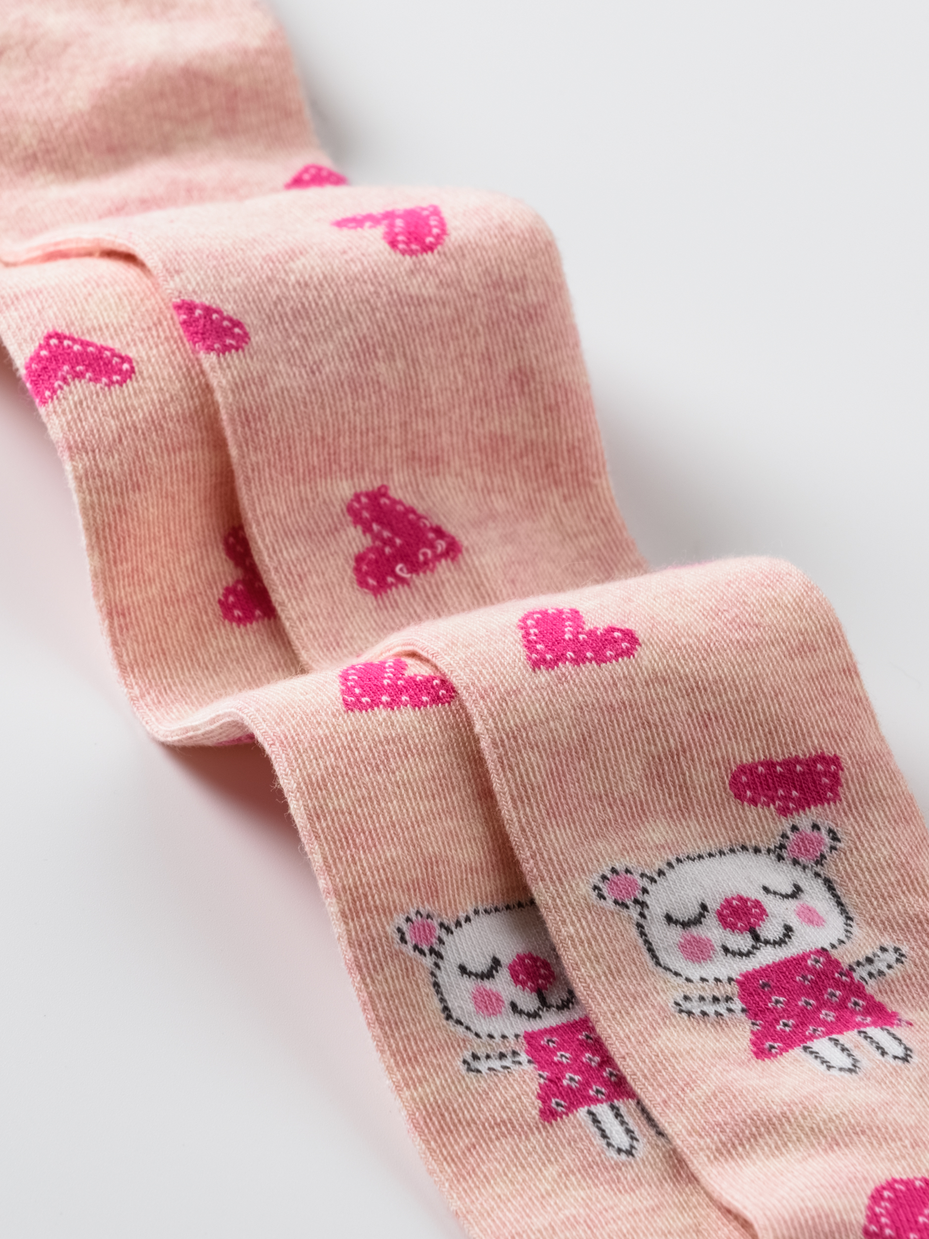 Колготки artie 2d904/Светло-розовый меланж - фото 2