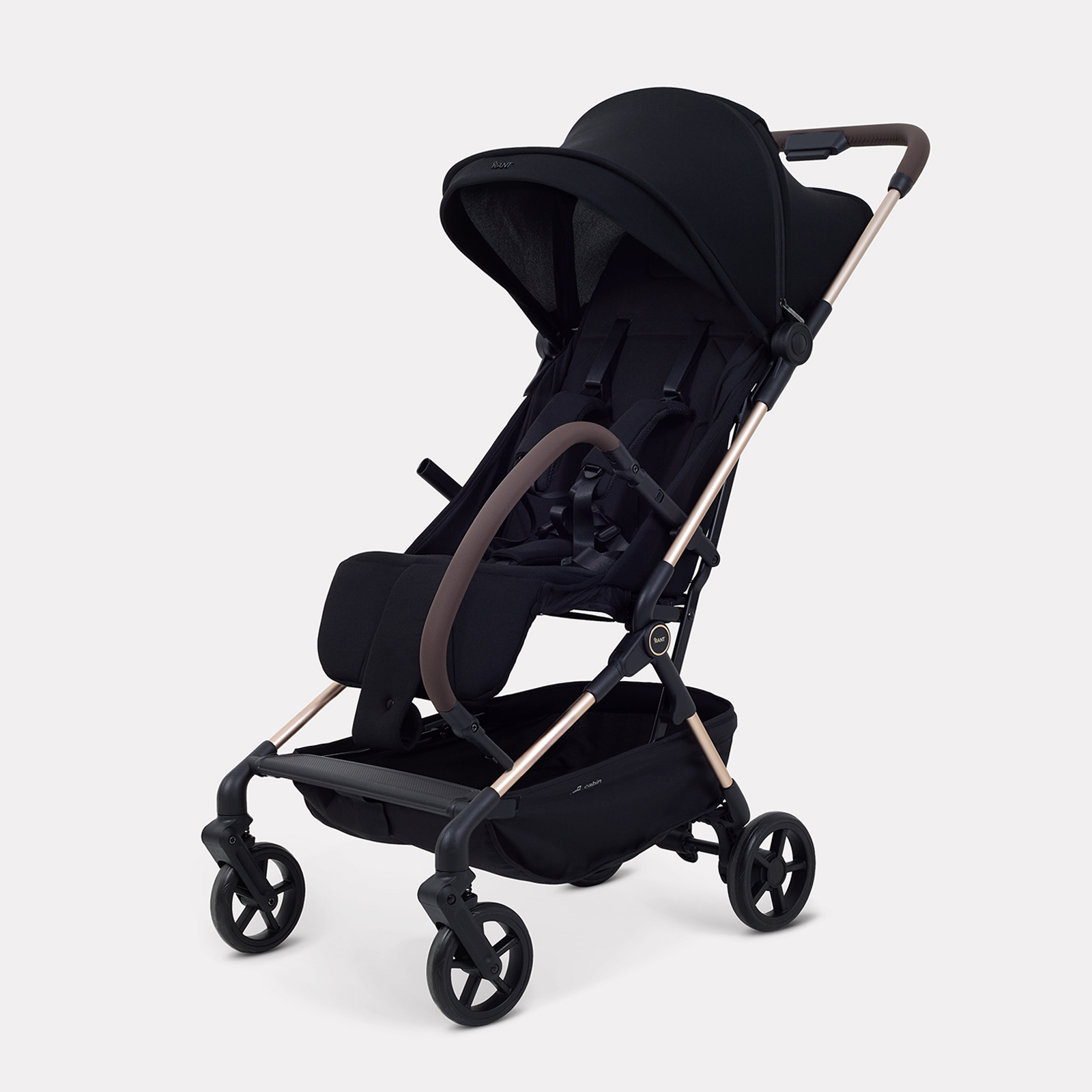 Коляска прогулочная Rant Avion черный - фото 7