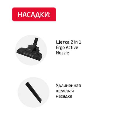 Пылесос ARNICA Nika черный
