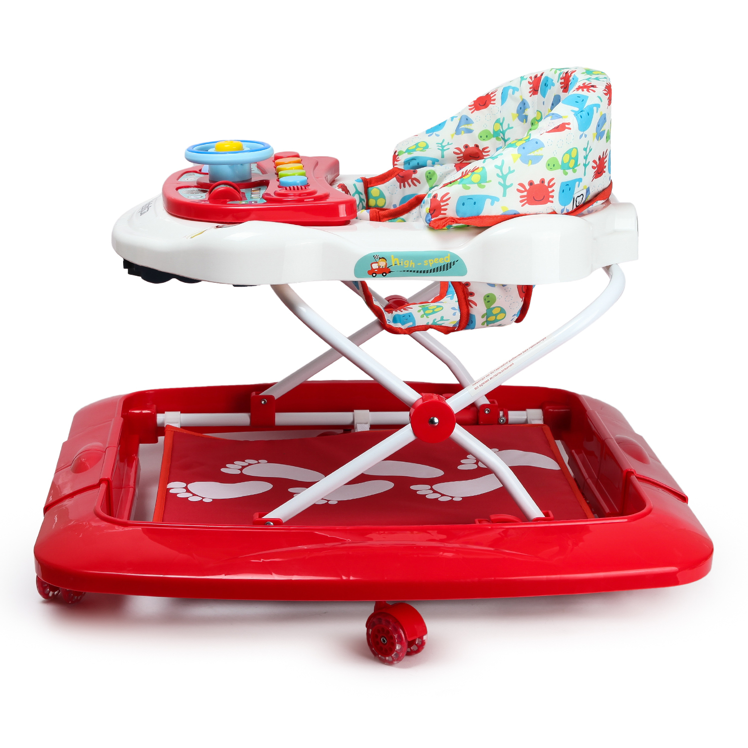 Ходунки Babyton Red красный - фото 4