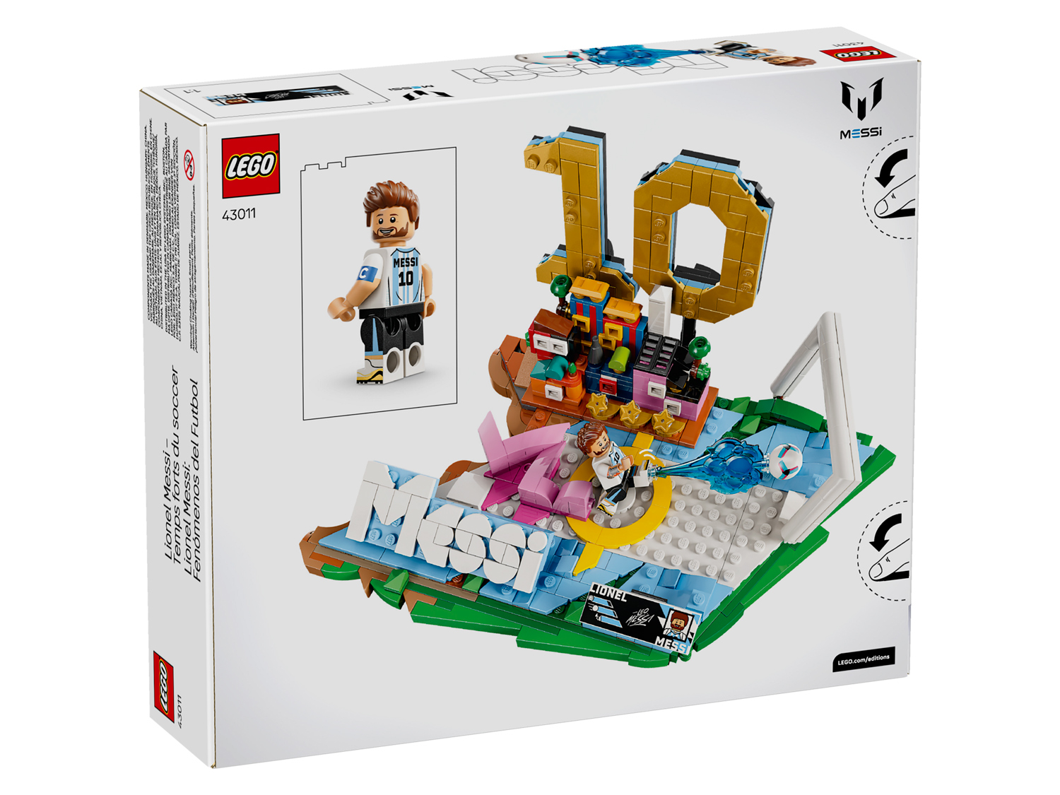 Конструктор LEGO Editions Лионель Месси 43011 500 дет. - фото 7