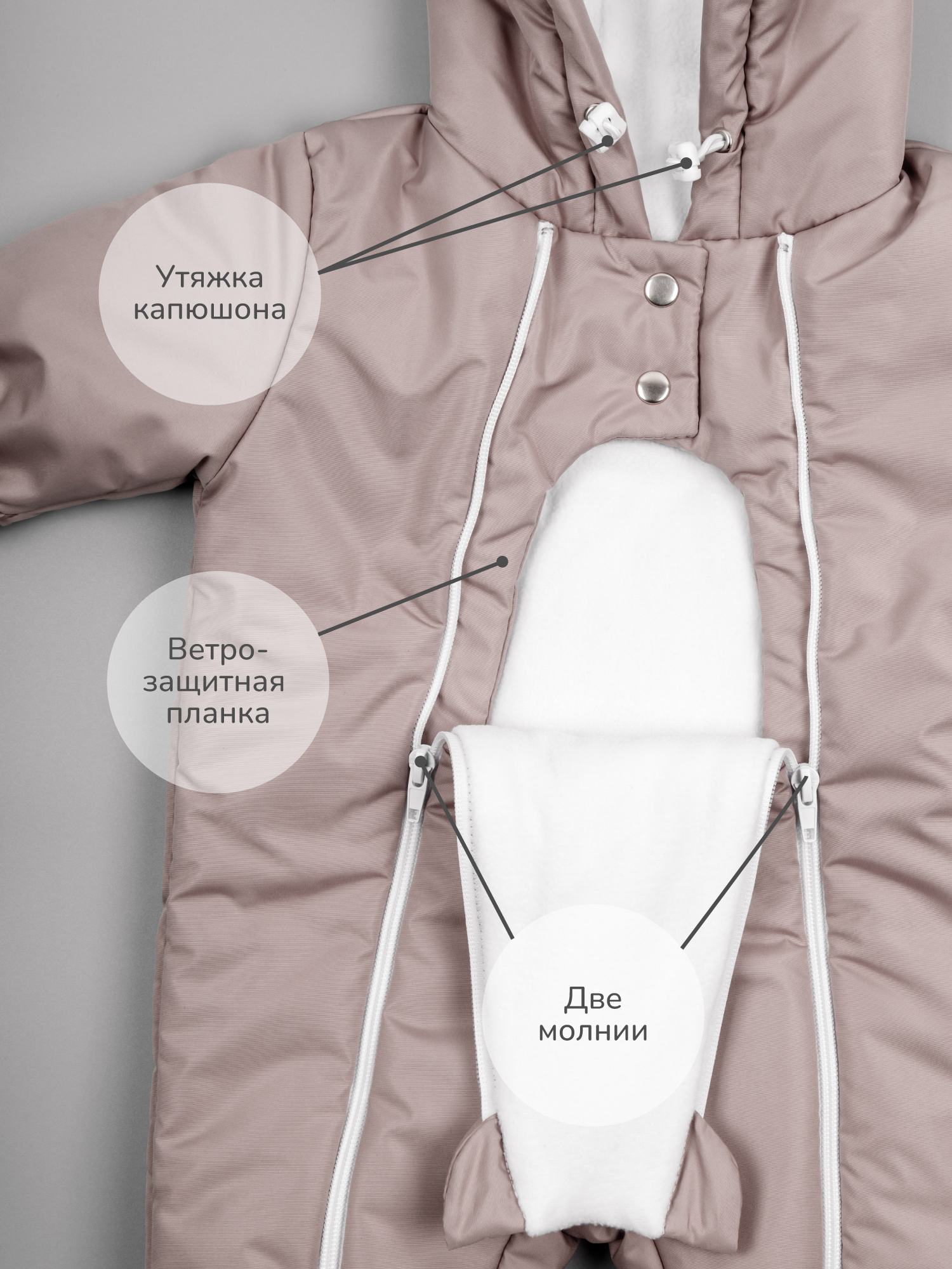 Комбинезон Amarobaby AB-OD23-6201N-LA - фото 4