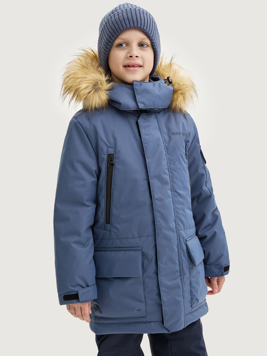 Куртка NIKASTYLE 4з7125 деним - фото 1