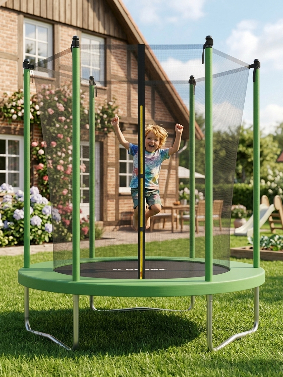 Уличный детский батут Plank SKY 6ft 183 см с внутренней сеткой - фото 14