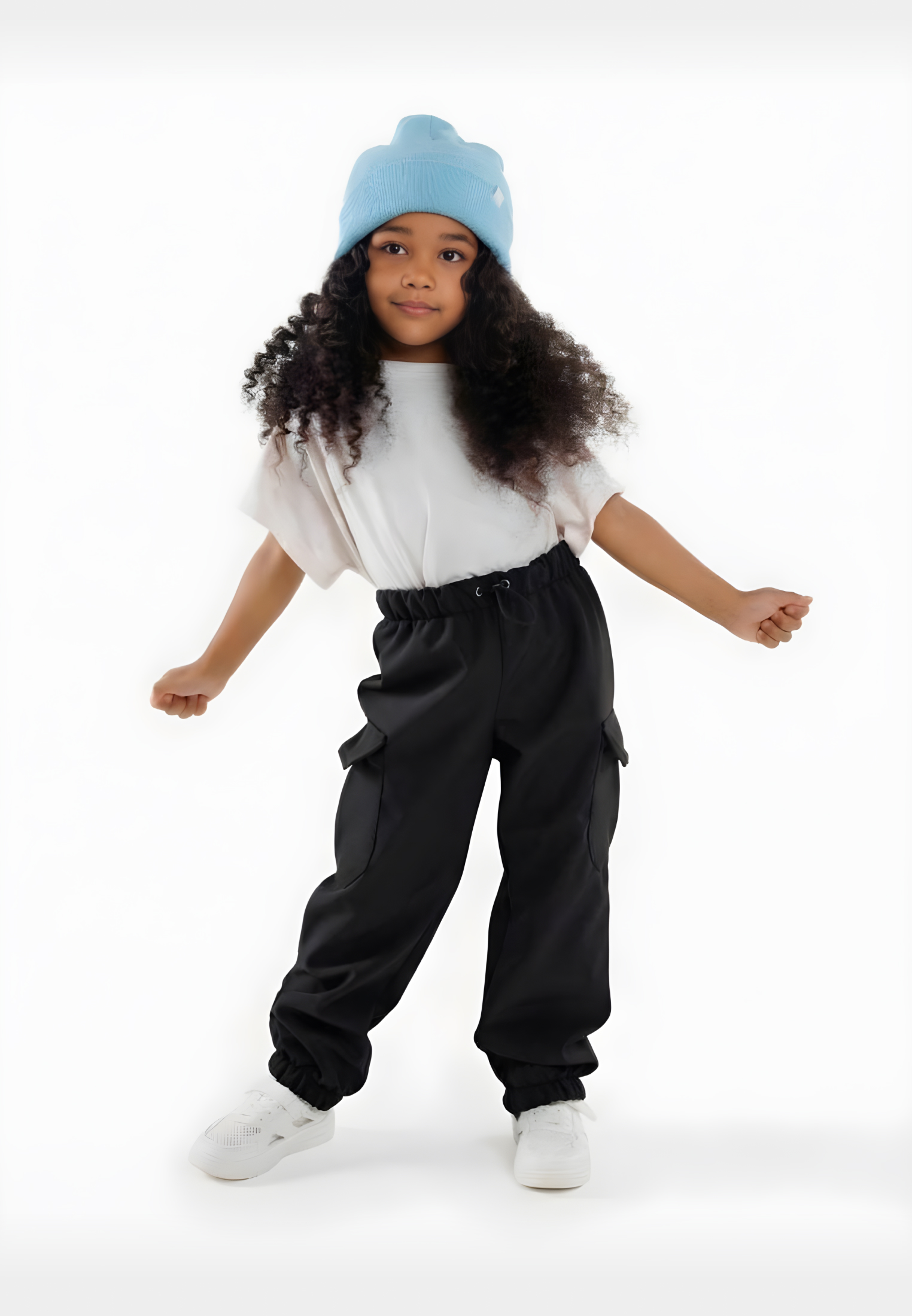 Брюки Little Kiddy jogger_softshelll_черный - фото 1