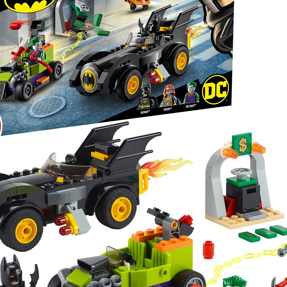 Конструктор LEGO DC Super Heroes Бэтмен vs Джокера 76180 1901 дет. - фото 1