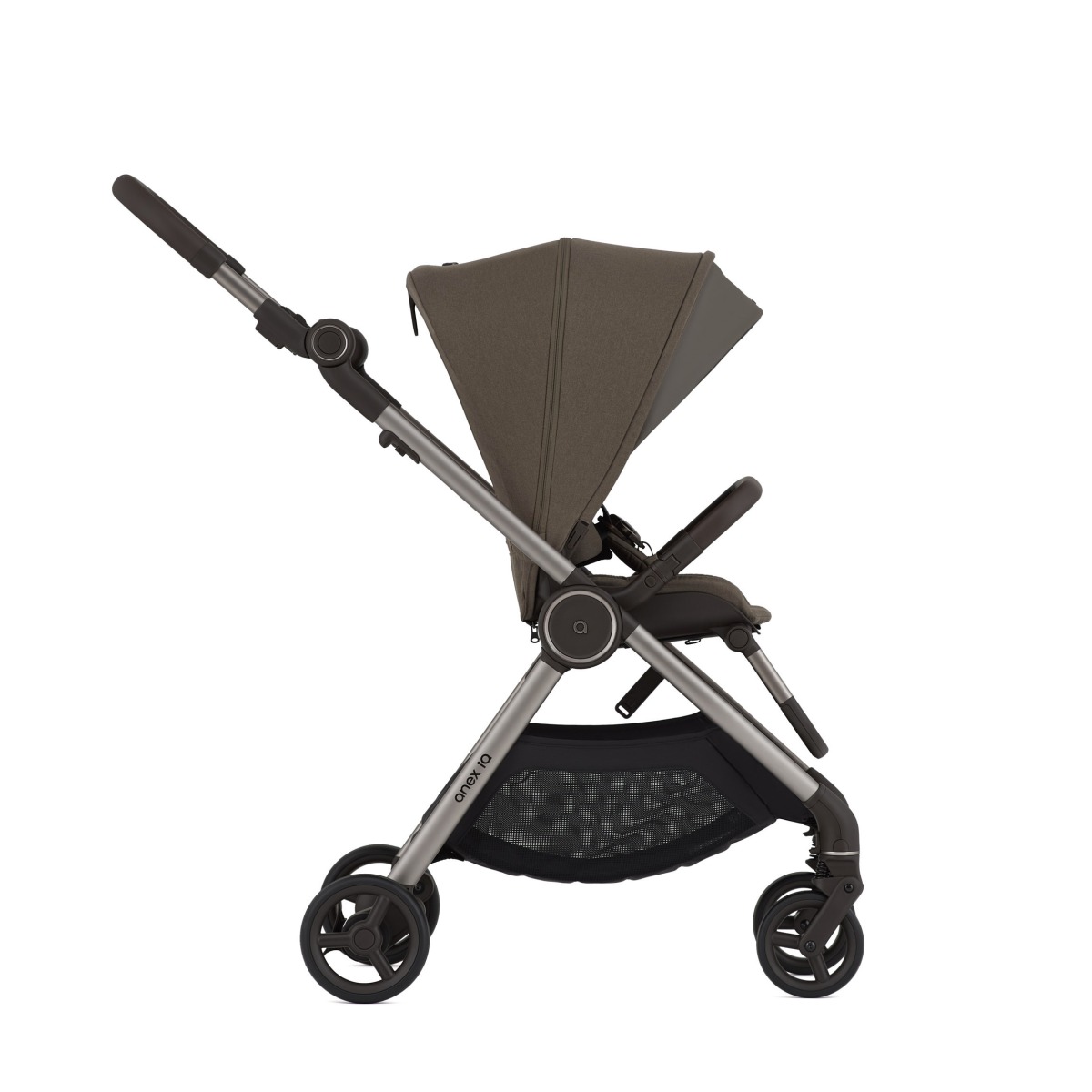 Коляска 2в1 Anex IQ Premium 2025, Bruna коричневый - фото 13