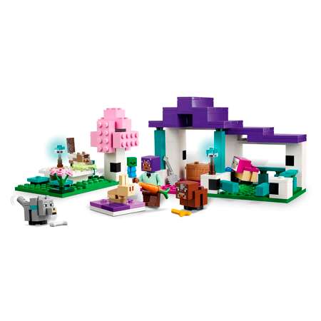 Конструктор LEGO Minecraft Приют для животных блочный