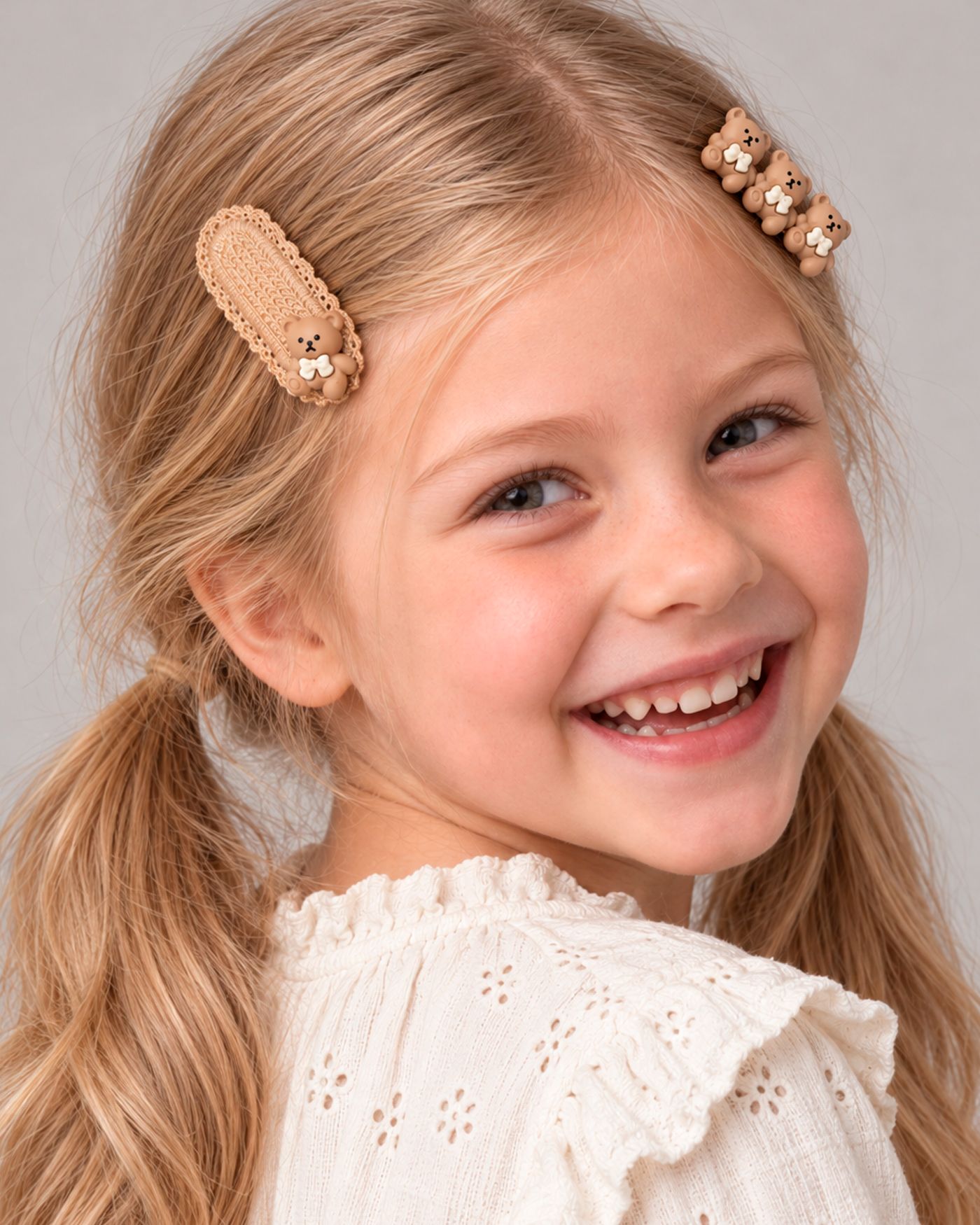 Заколка Demi Star Brown 2 шт. - фото 4