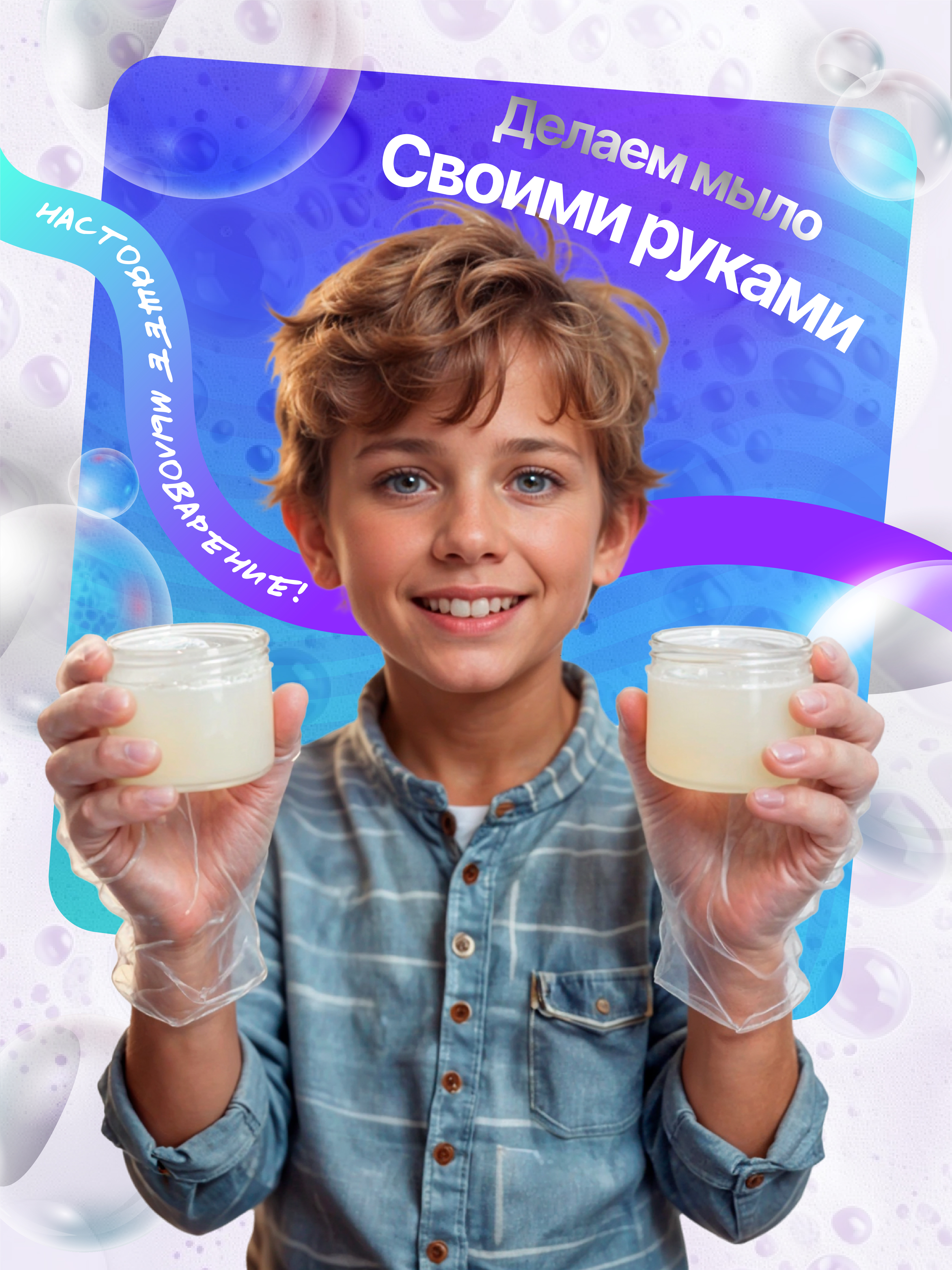 Мыловарение для детей набор для изготовления мыла детский - фото 5