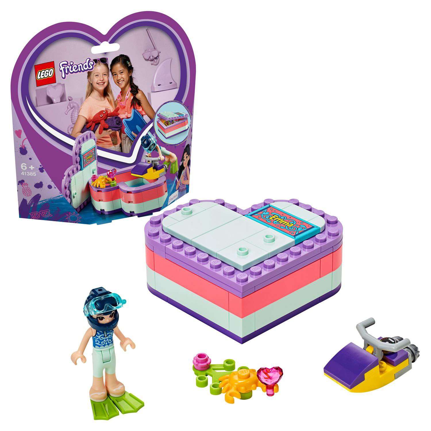 Конструктор LEGO Friends Летняя шкатулка Эммы блочный - фото 1