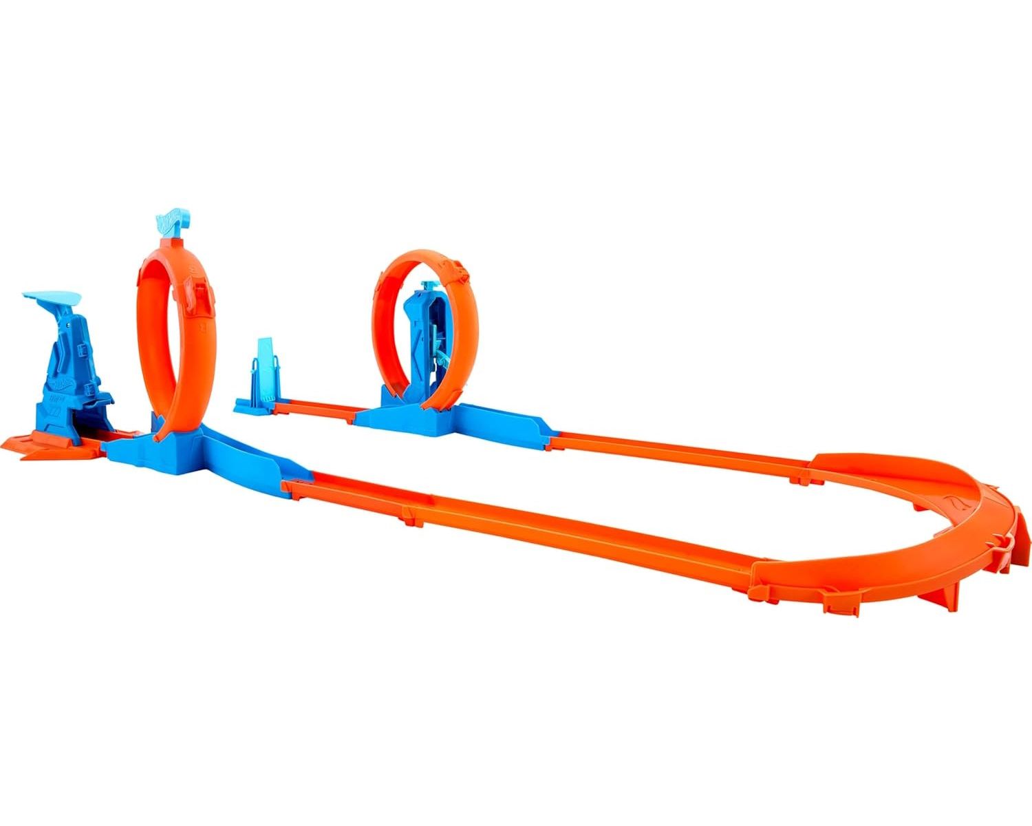 Трек Hot Wheels тройная петля JDW39 - фото 3