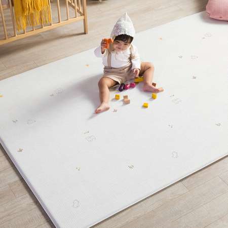 Ковер двухсторонний безворсовой Parklon Pure soft маленький щенок 190x130x1.2 см