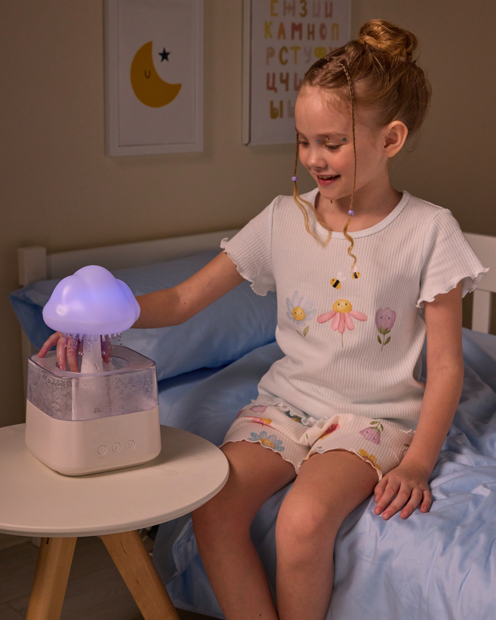 Увлажнитель ночник Attivio Гриб Фонтан - фото 2