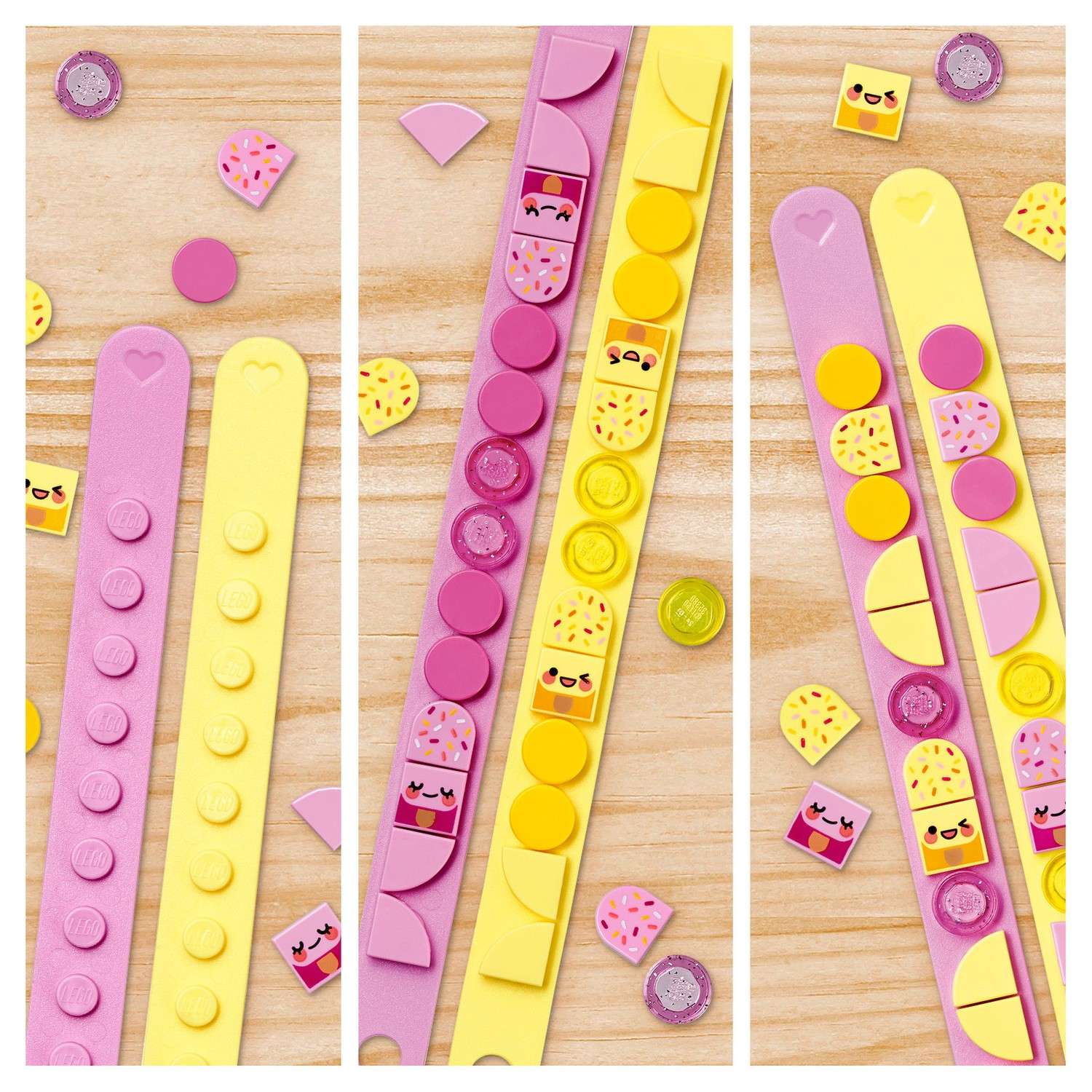Конструктор LEGO DOTS Браслет Мороженое блочный - фото 4