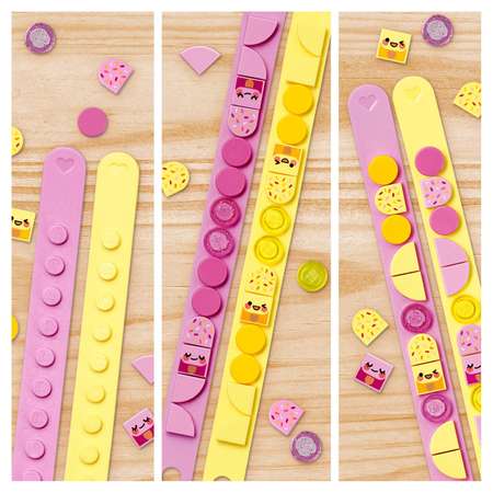 Конструктор LEGO DOTS Браслет Мороженое блочный