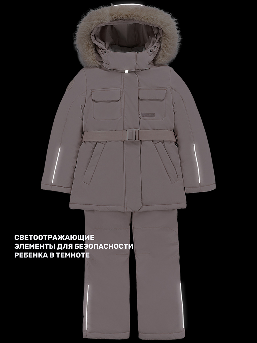 Костюм NIKASTYLE 7з7424 пудра - фото 18