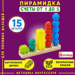Игрушка Alatoys пирамидка Монтессори в ассортименте