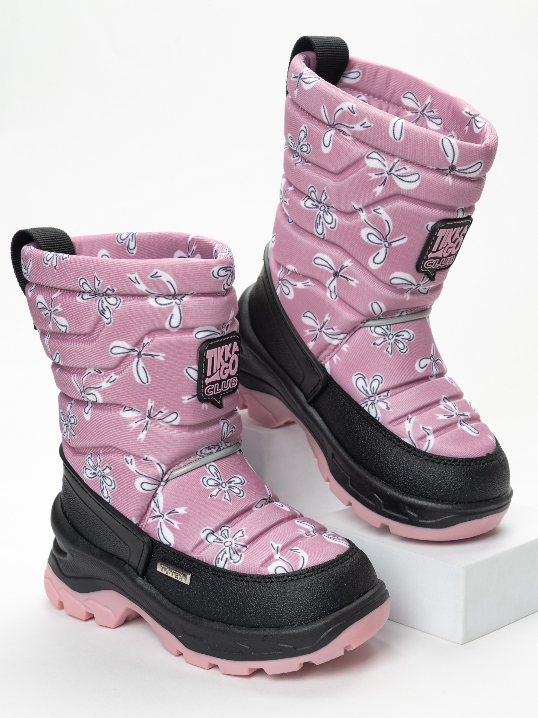 Сапоги TikkaGo 4K21_28641_pink-black - фото 5