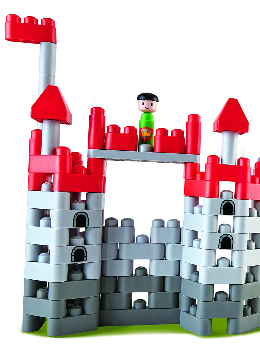 Конструктор Hape Средневековый замок 310 дет. - фото 9