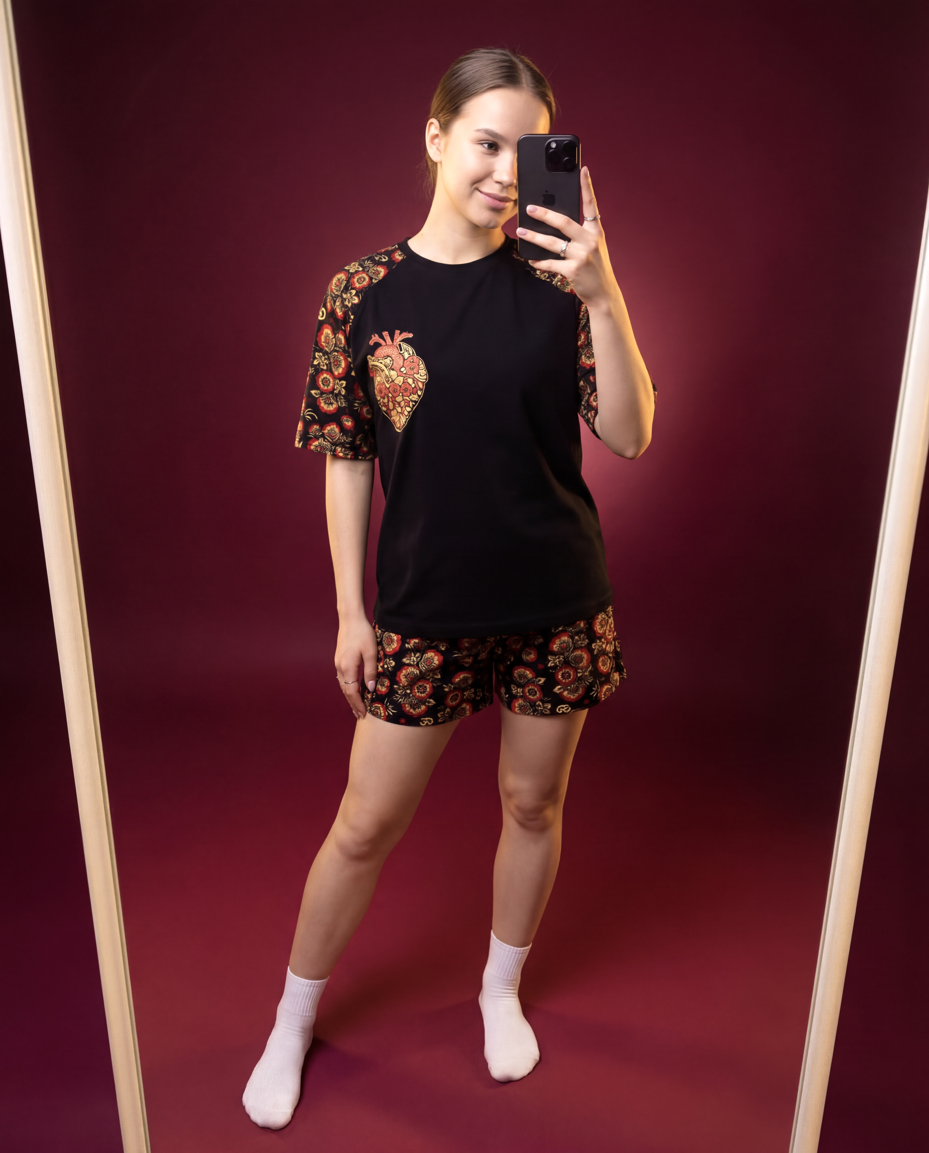 Пижама MIKO YUMI TRSC-хохлома-BIG - фото 6