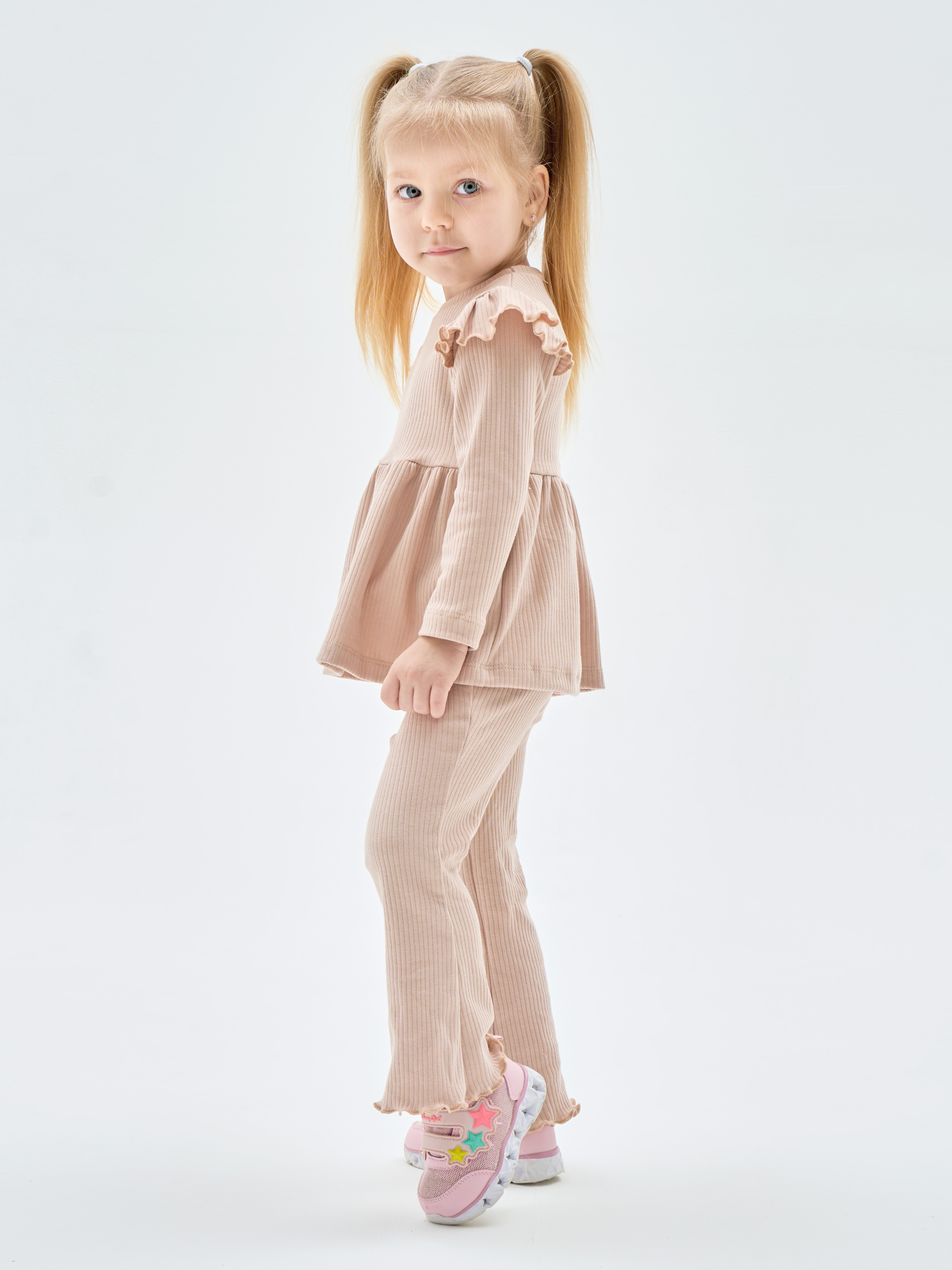 Костюм LEVA костюм_ласточка_бежевый - фото 1