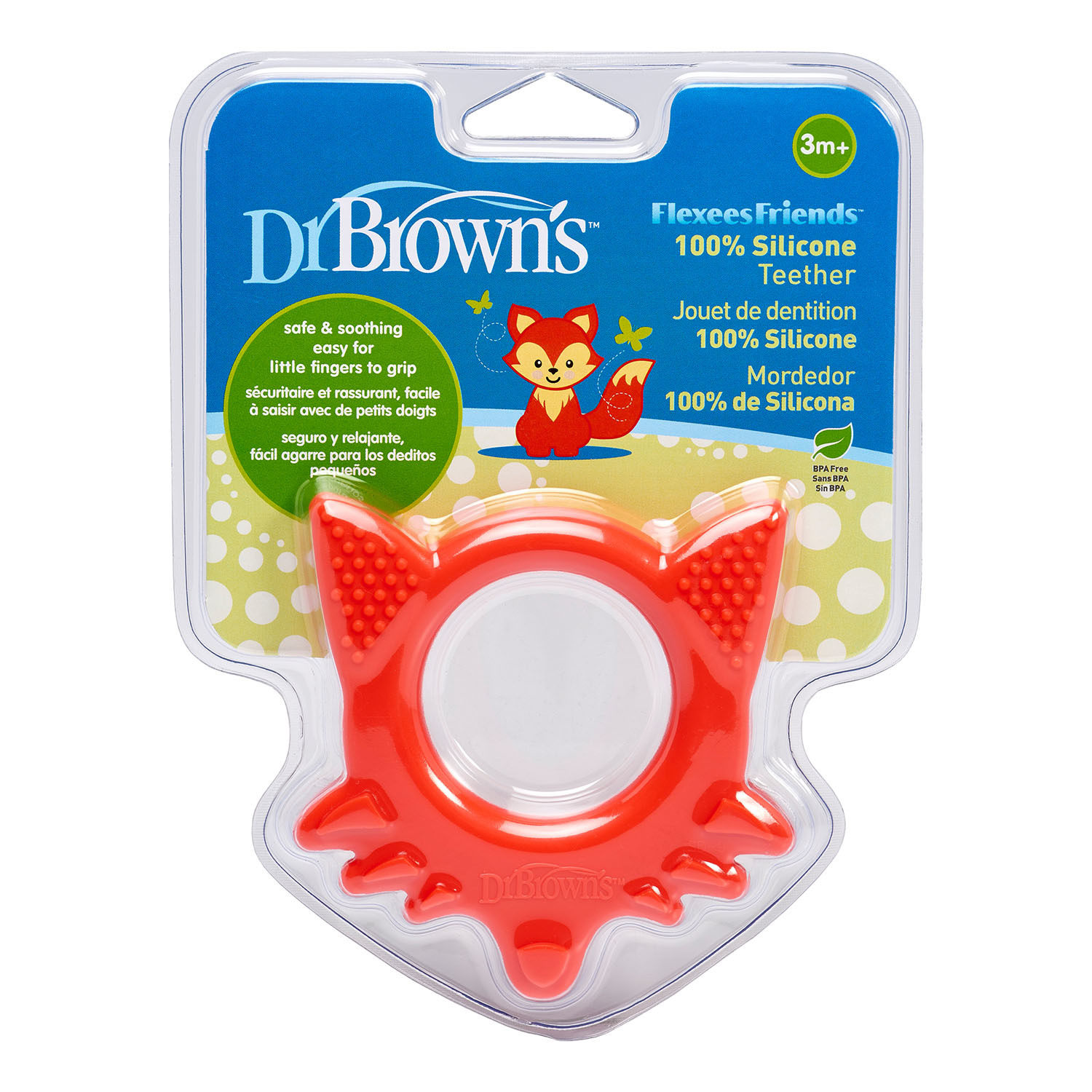 Прорезыватель Dr Browns Лисичка - фото 1