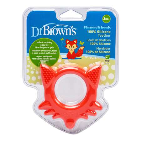 Прорезыватель Dr Browns Лисичка