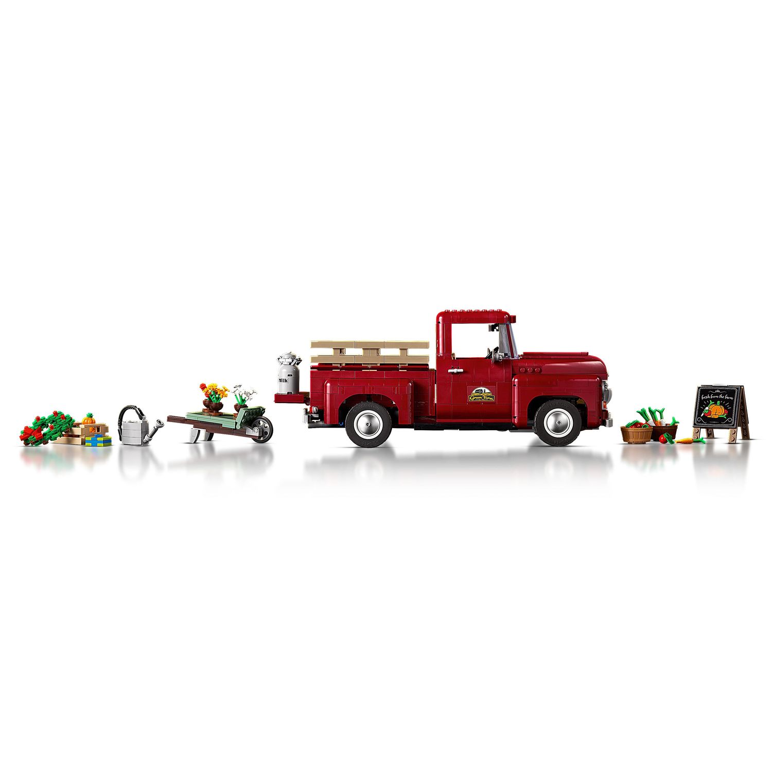 Конструктор LEGO Icons Грузовик-пикап блочный - фото 4