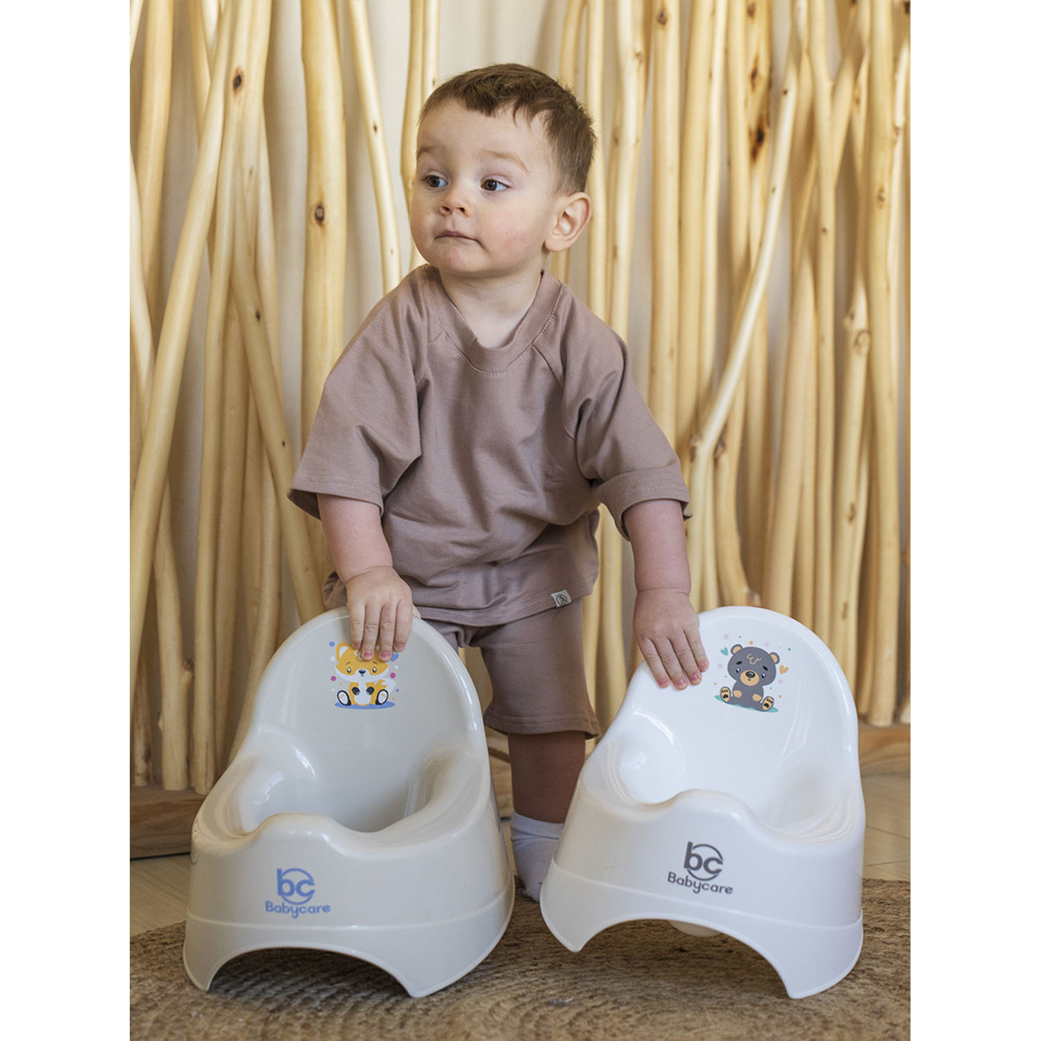 Горшок детский BabyCare Twinkle розовый - фото 14