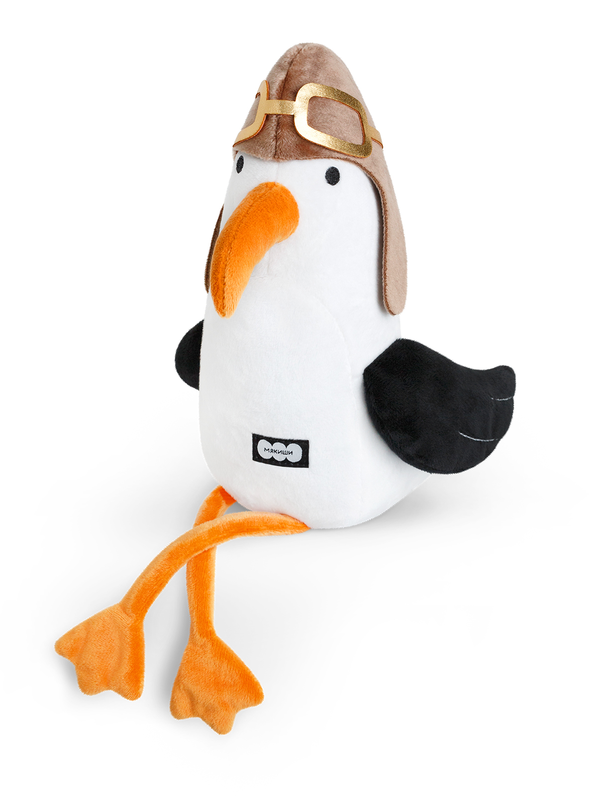 Мягкая игрушка Мякиши Чайка Лётчик - фото 11