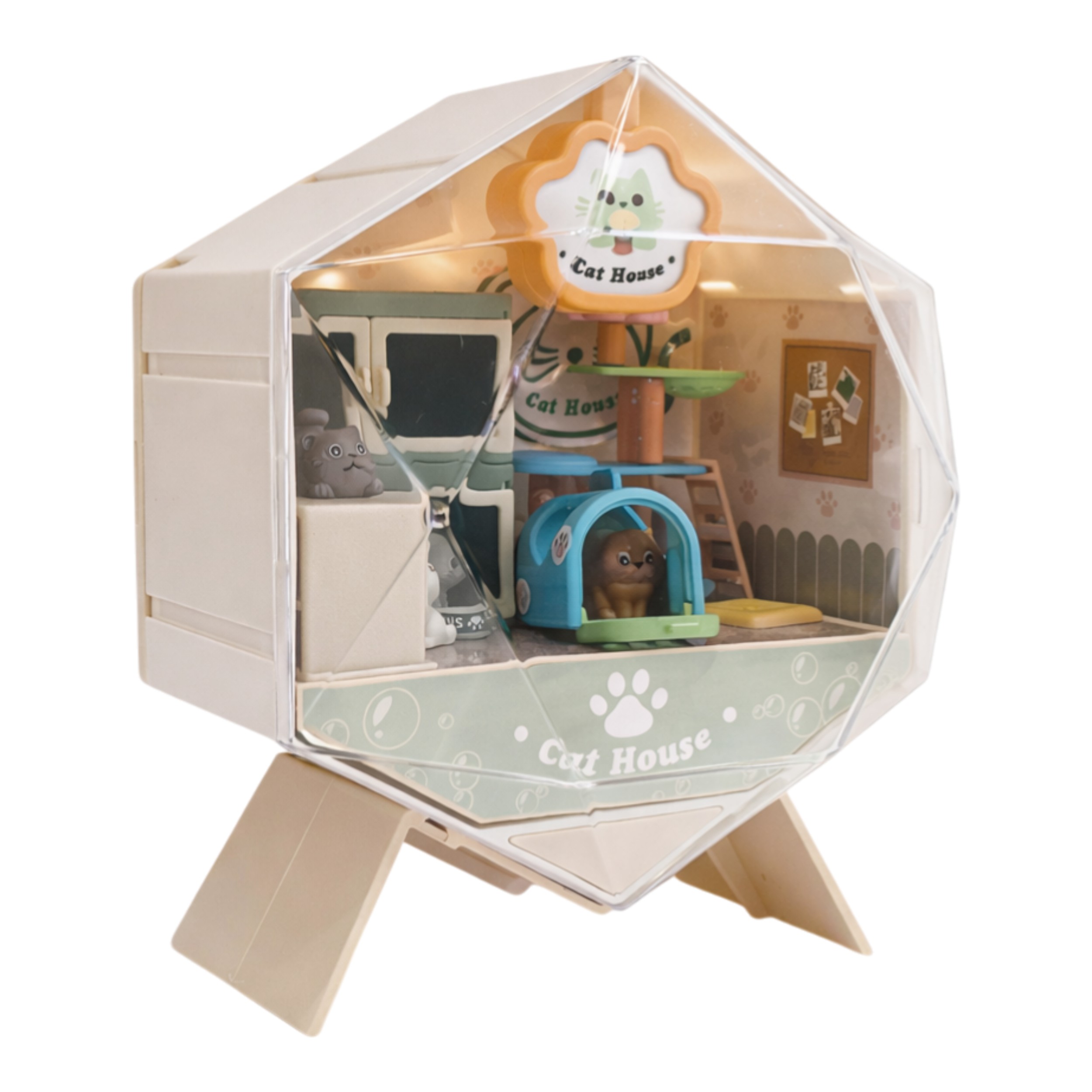 Конструктор KiddiePlay Домик с 5 котиками - фото 3