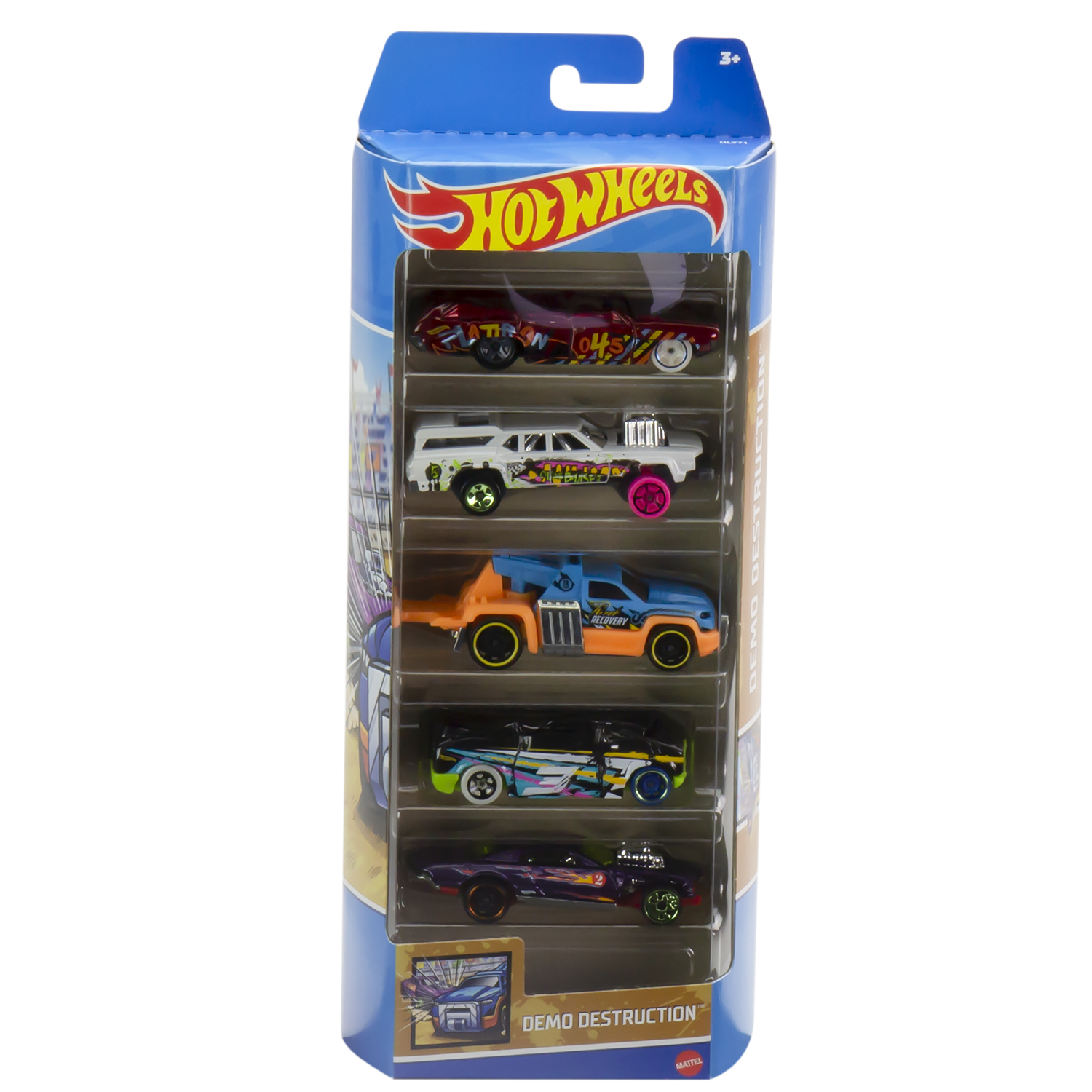Игровой набор Hot Wheels demo destruction 1:64 1806-HLY71 - фото 1