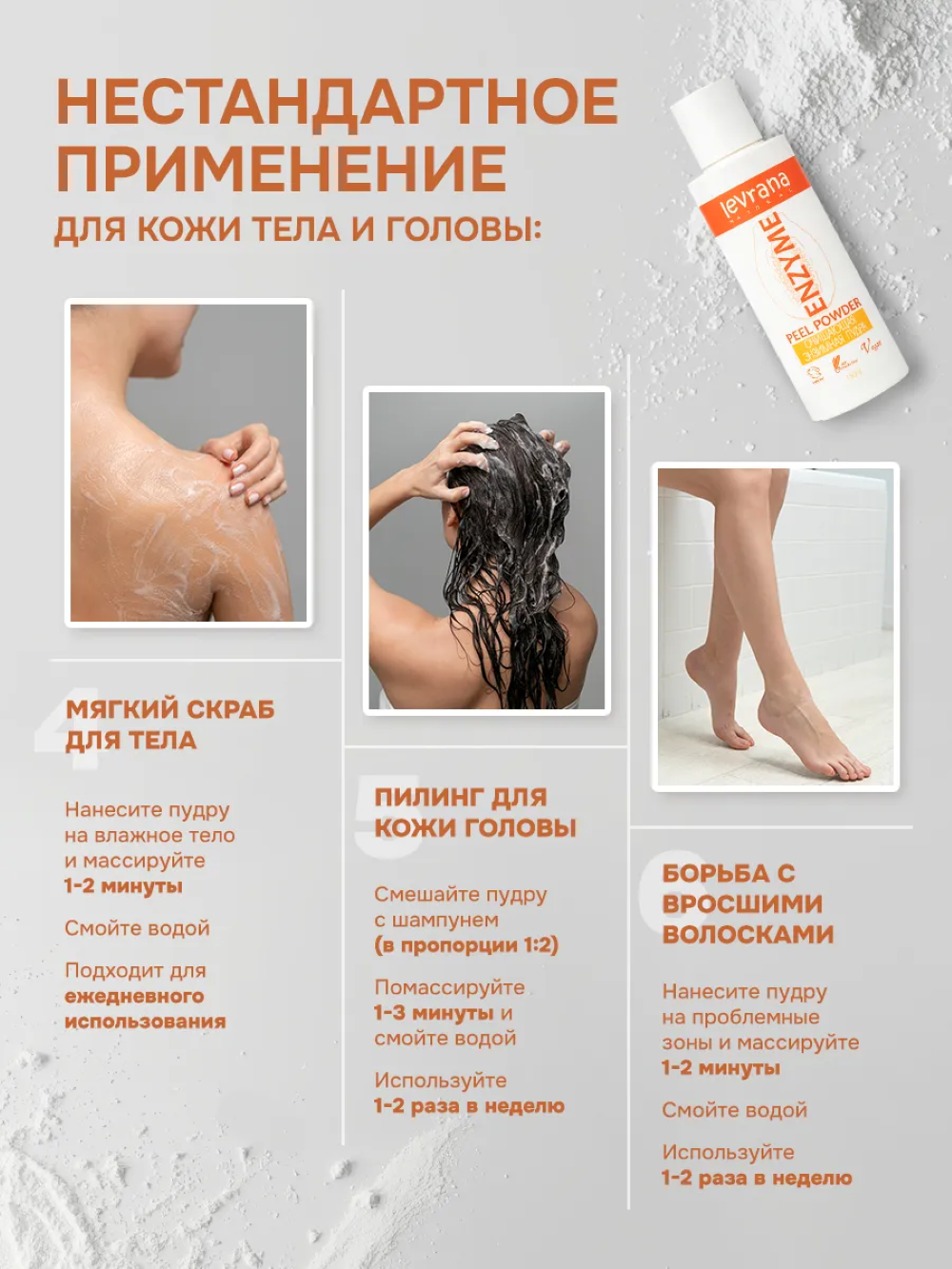 Пудра levrana 150 мл - фото 8