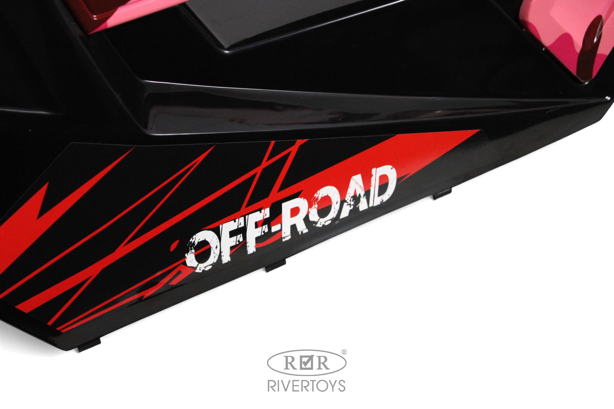 Электромобиль RIVERTOYS A707AA-LUX-NEW-PINK-CAMOUFLAGE С пультом ДУ - фото 7