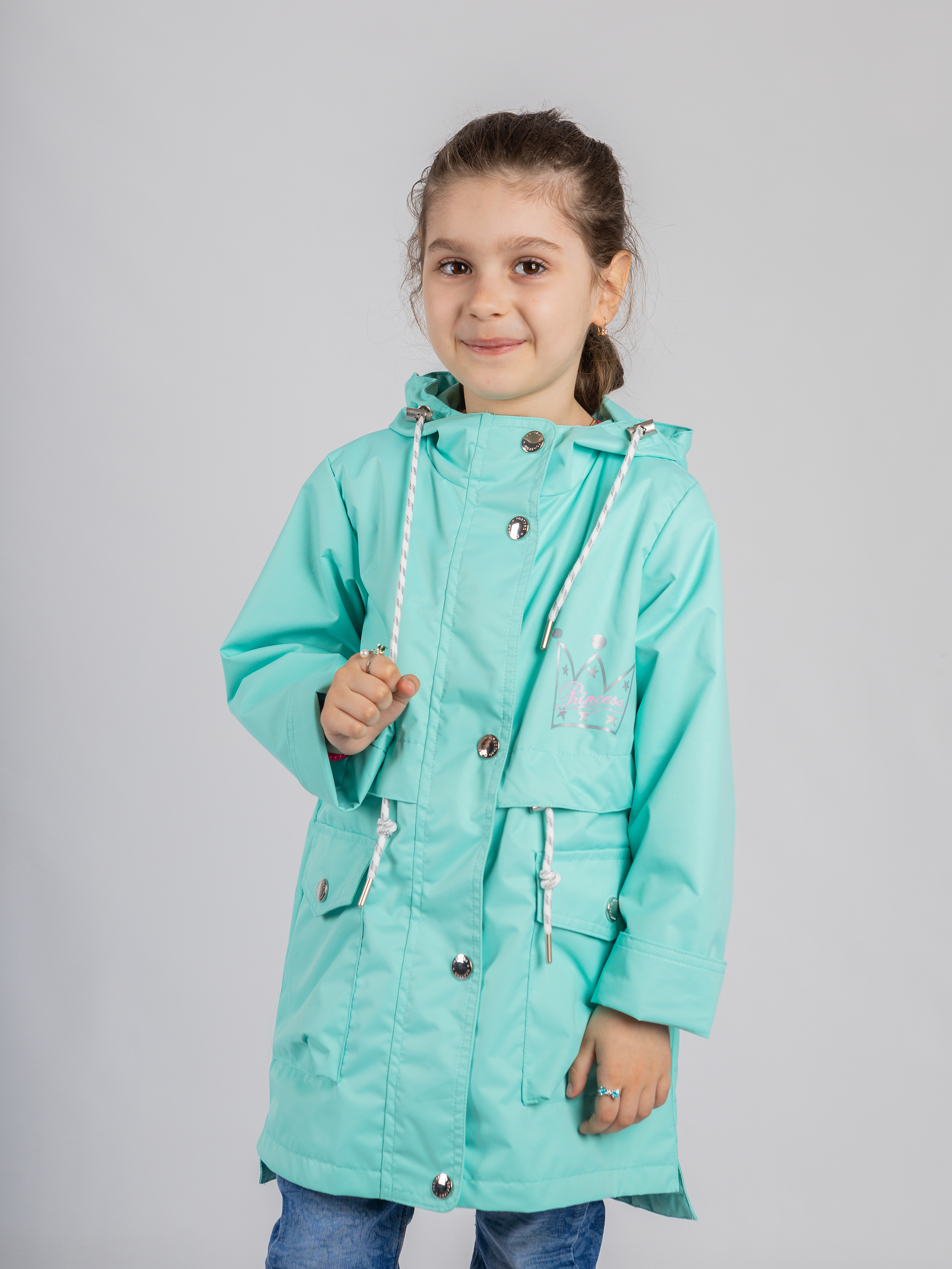 Ветровка ILVES ILV-A-186/6 бирюзовый - фото 4