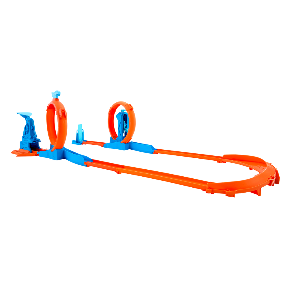 Трек Hot Wheels Тройная петля JDW39 - фото 3