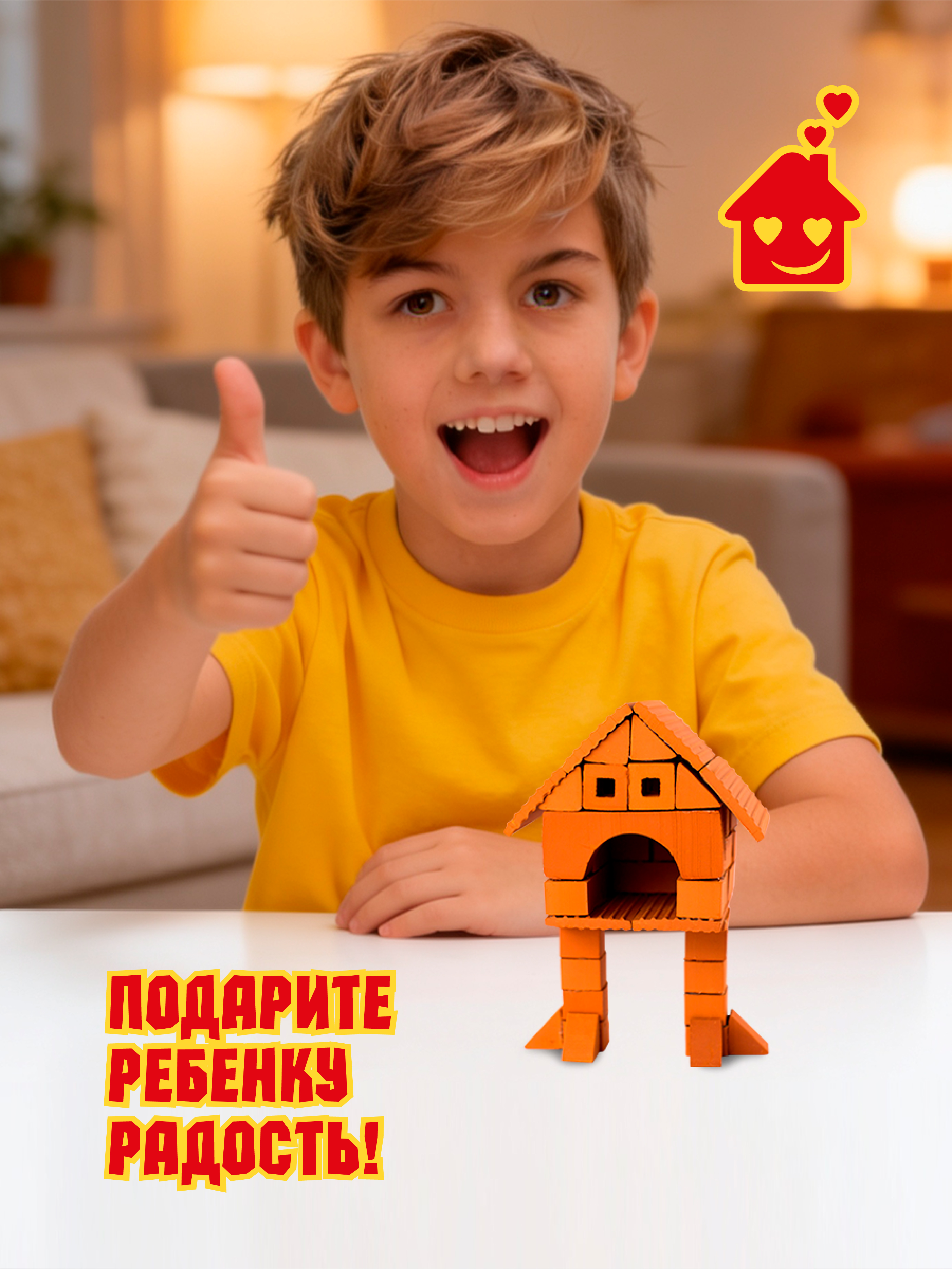 Конструктор BRICKMASTER Домик Бабы яги из мини-блоков 51 дет. - фото 11